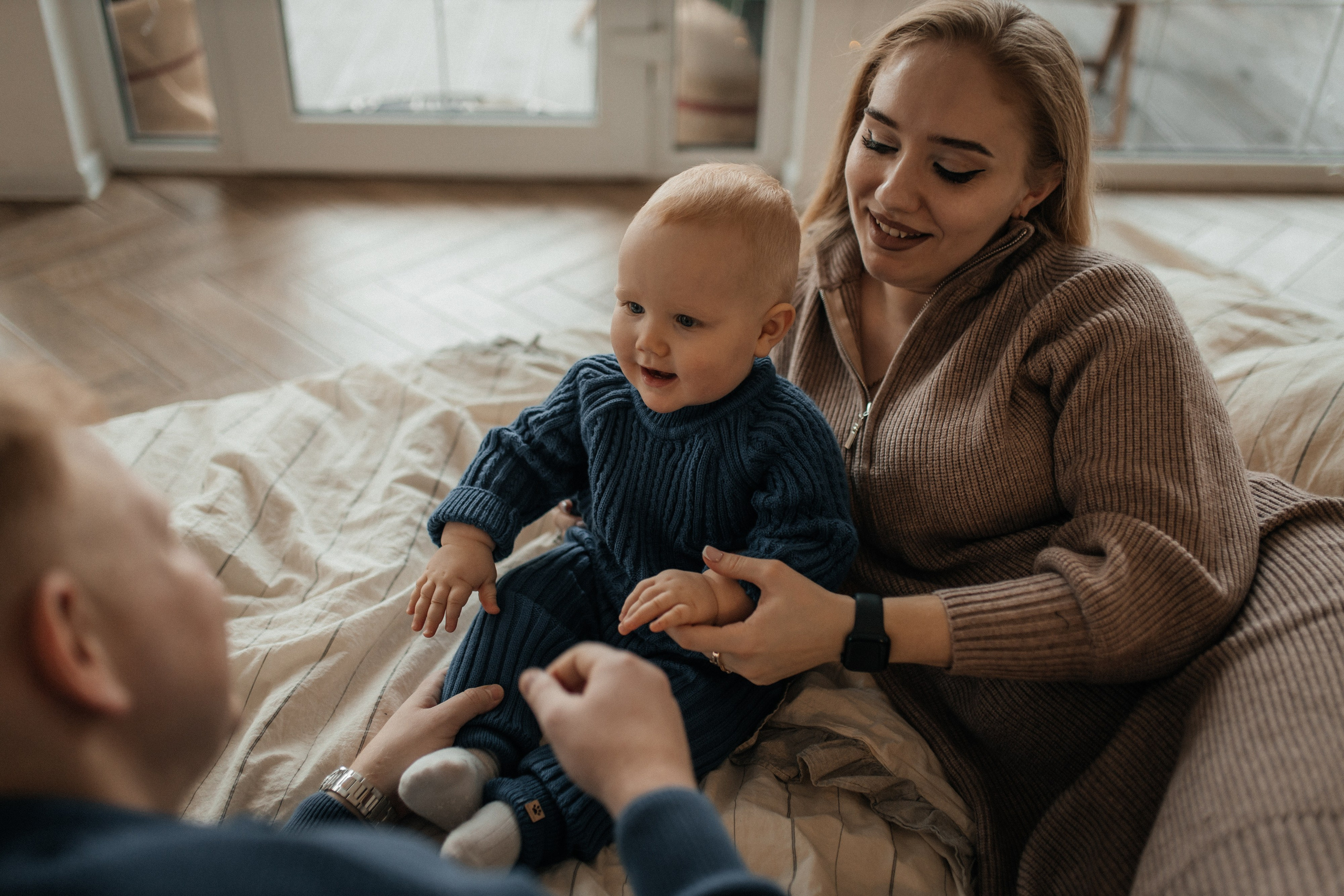 Юля, Даниил и Глебушка. Семейный фотограф и фотограф на роды в Ростове-на-Дону Мухина Виктория