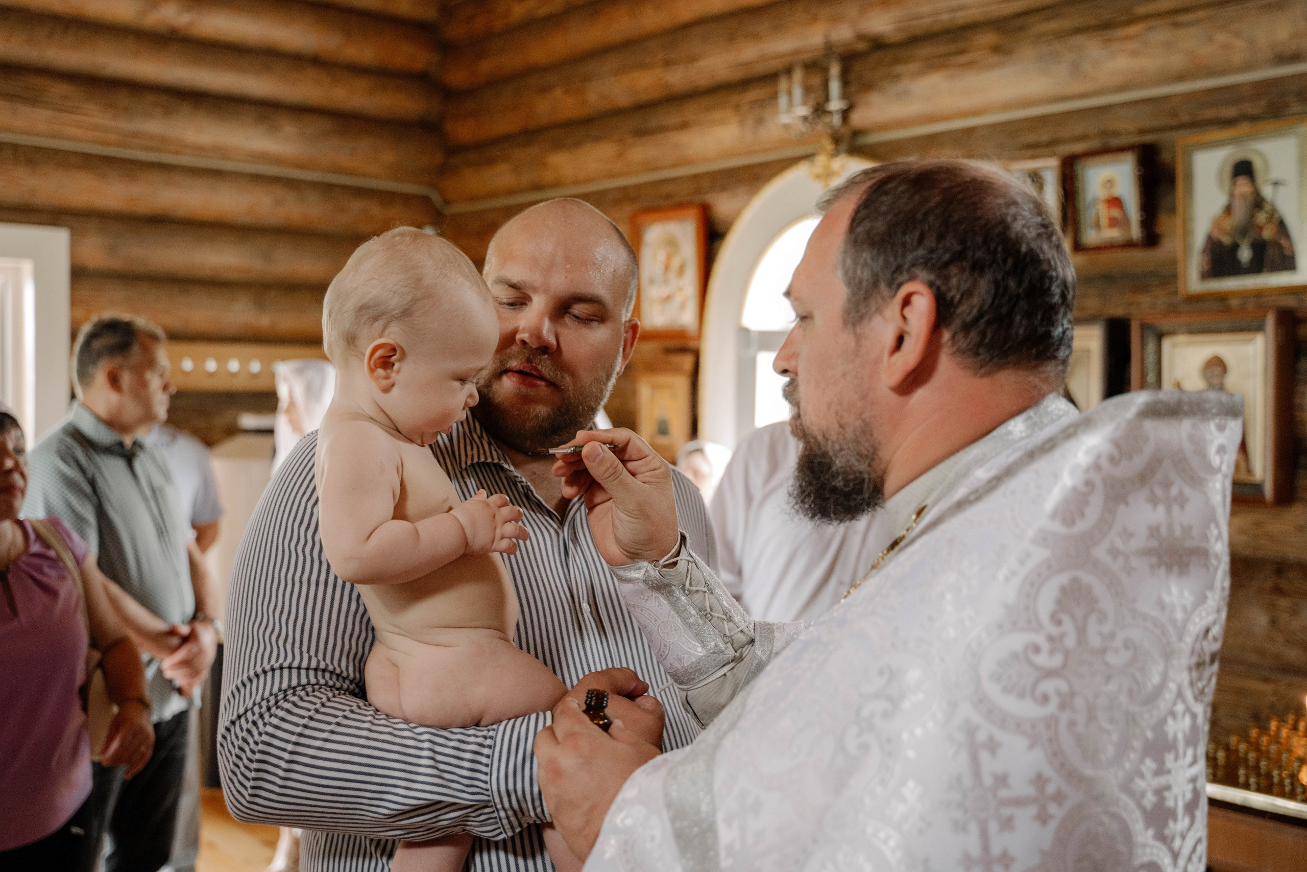 Крещение Ромы. Свадебный и семейный фотограф в Калуге Анна Киреева