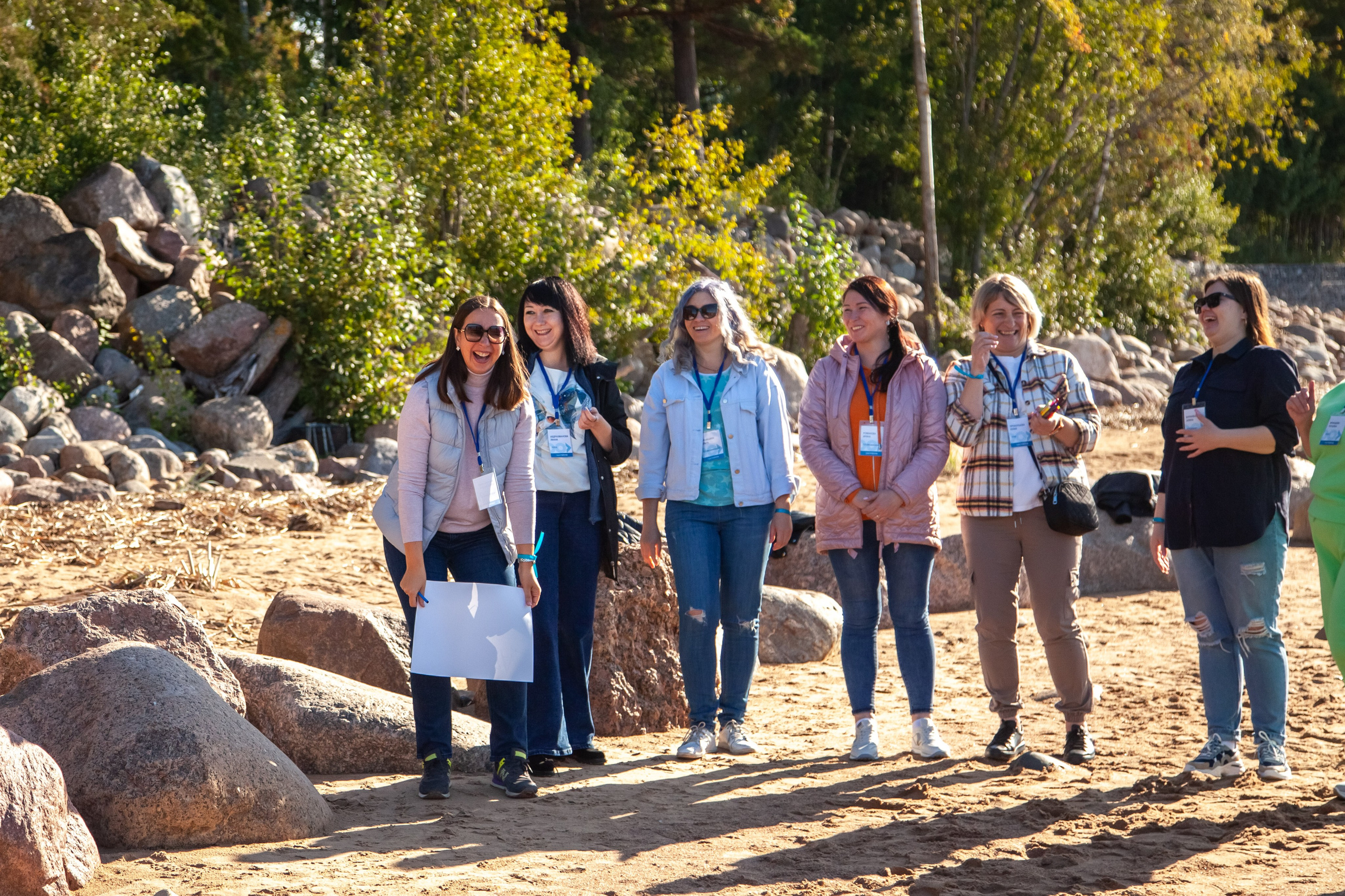 Газстройпром-тимбилдинг и обучение. Двойняшки-фотографы Анна и Анастасия в Санкт-Петербурге