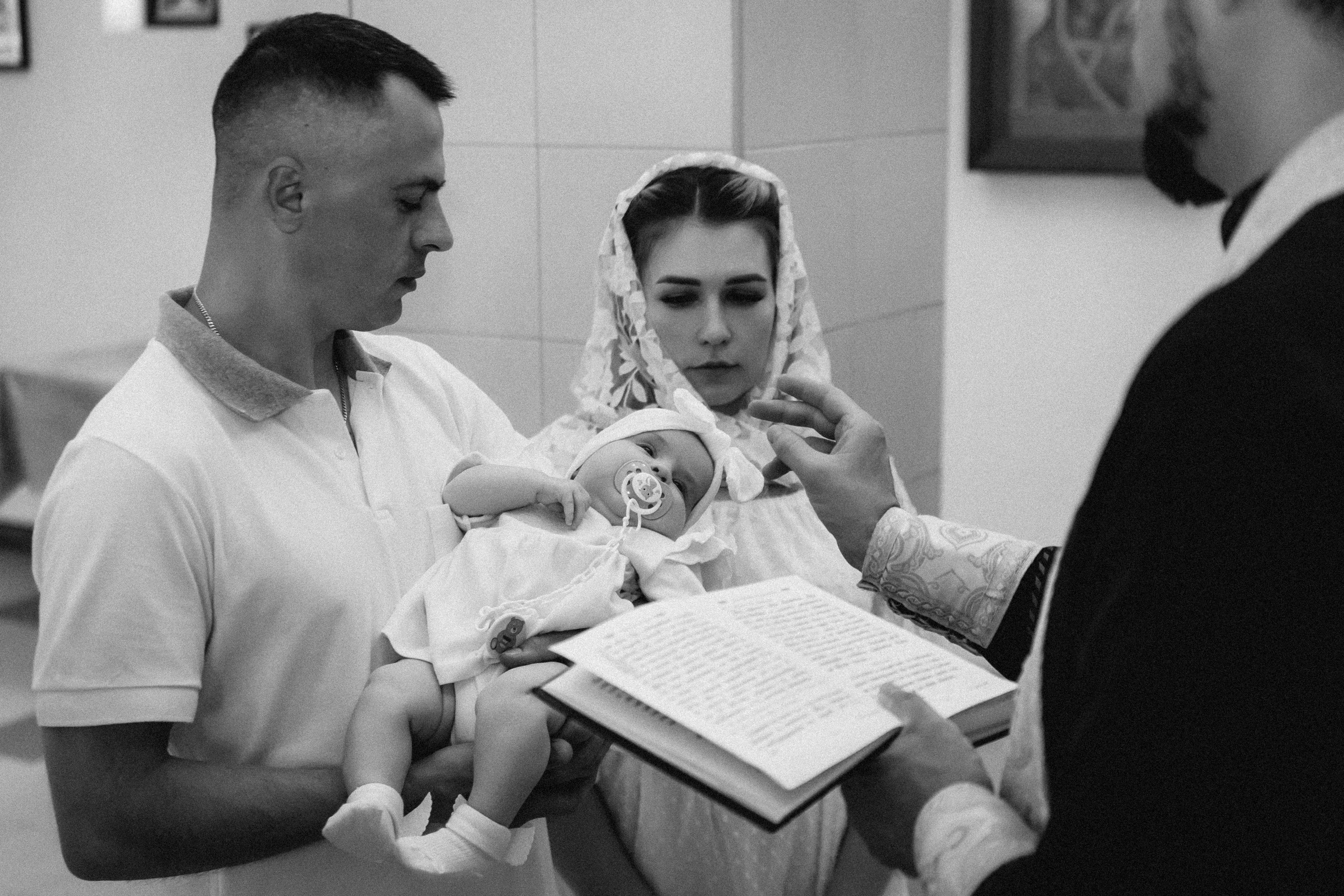 Крещение Ксении. Семейный фотограф Минск Усова Ольга