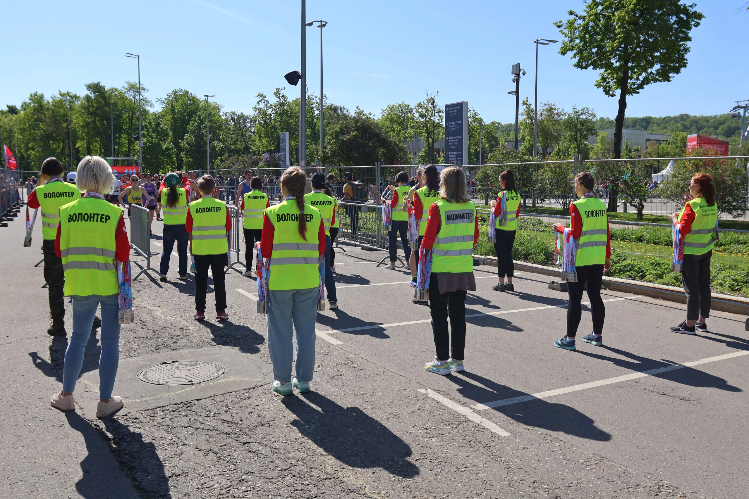 Забег Московский полумарафон 2022. Спортивный и репортажный фотограф Ермакова Светлана