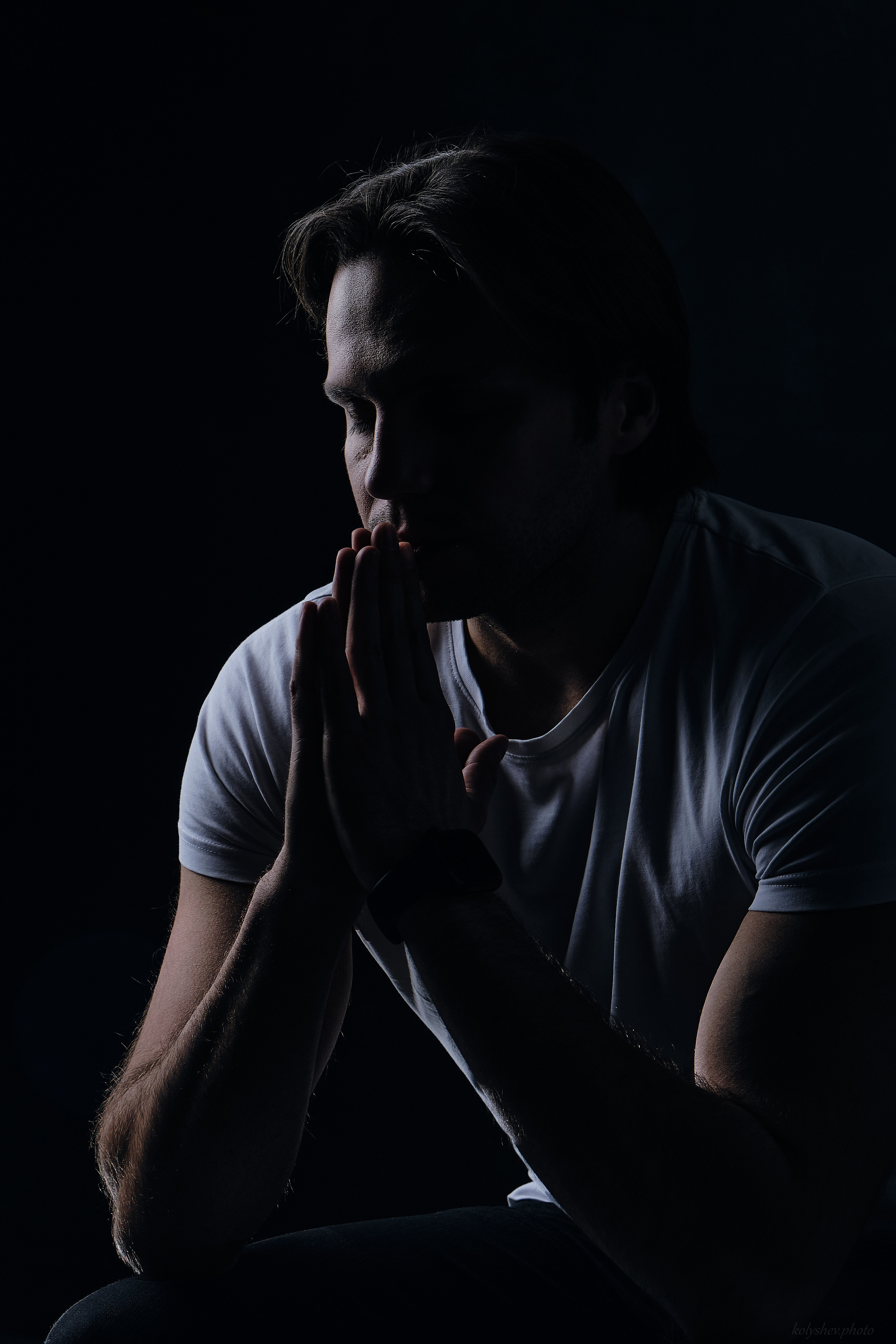 фотосессия для мужчины в студии в Люберцах