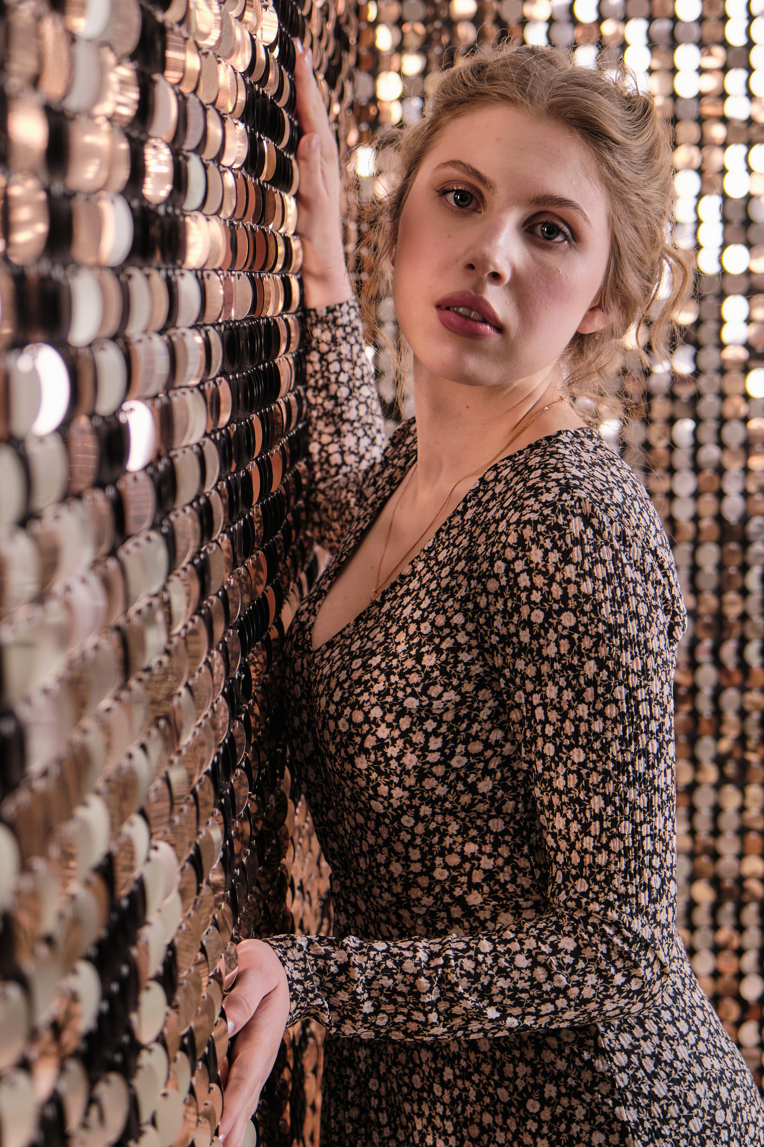 Женская бизнес-портрет в студии