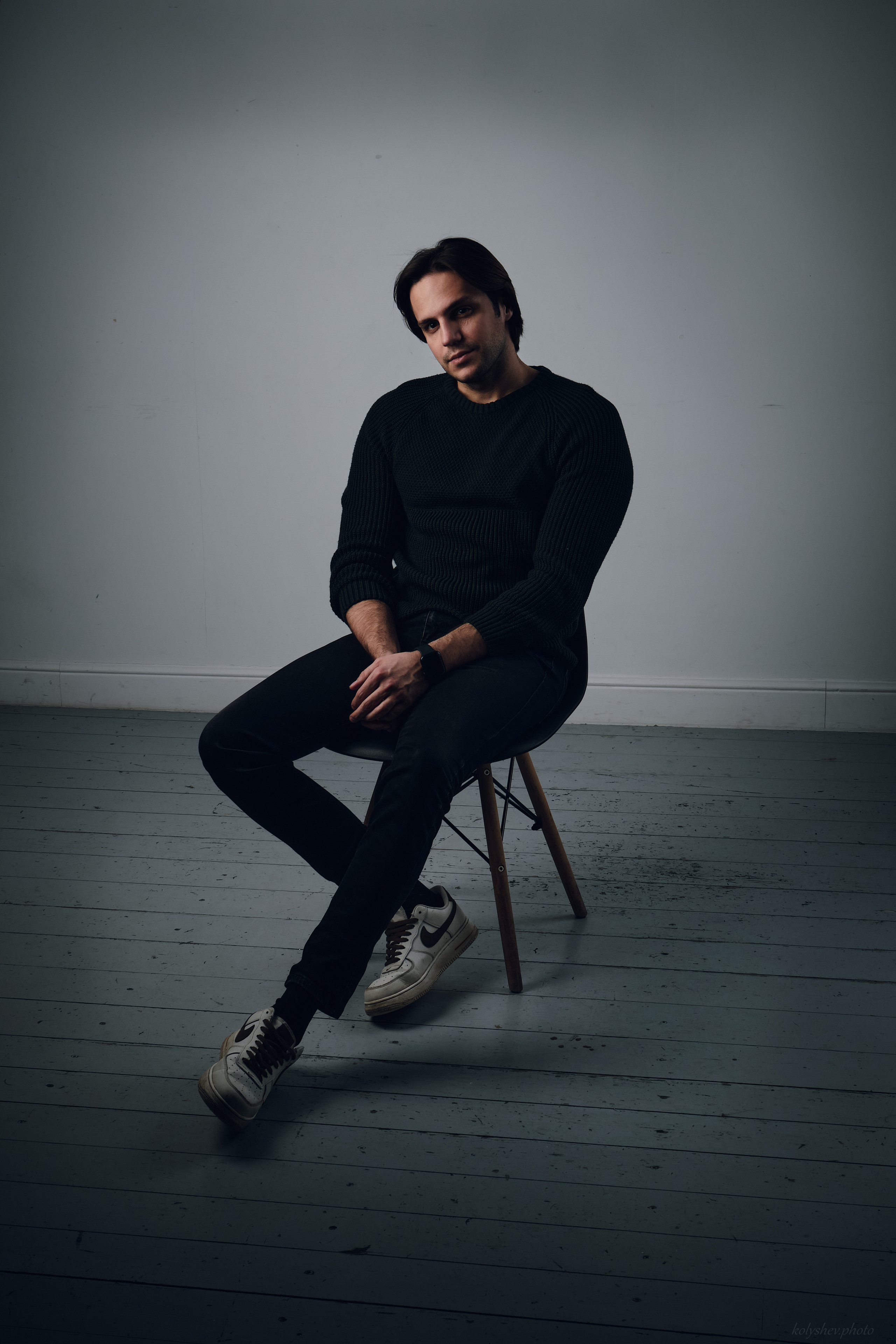 фотосессия для мужчины в студии в Люберцах фотограф Колышева Виктория