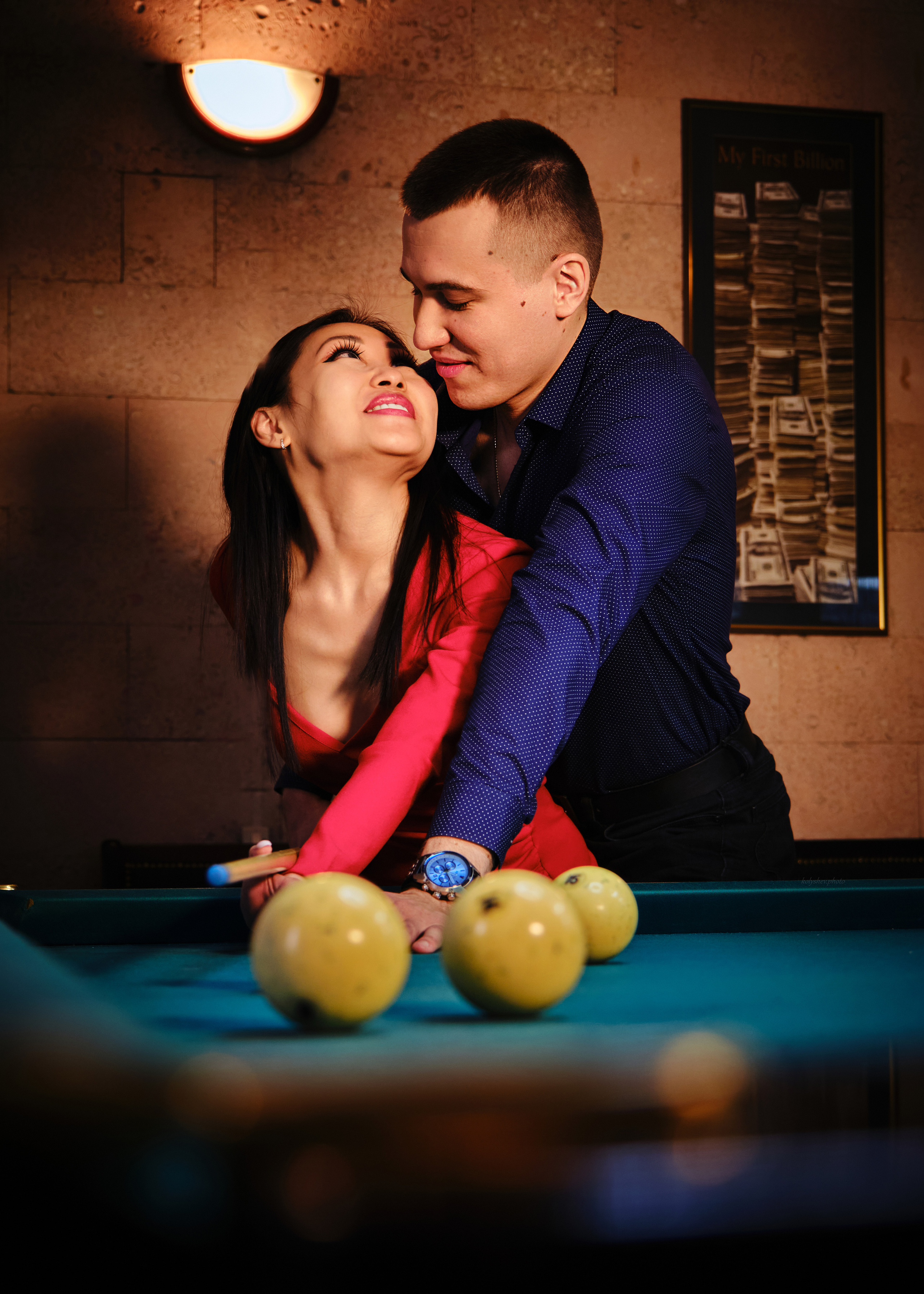 Фотосессия лавстори в Москве. Портретный фотограф на новый год в Москве Виктория Колышева