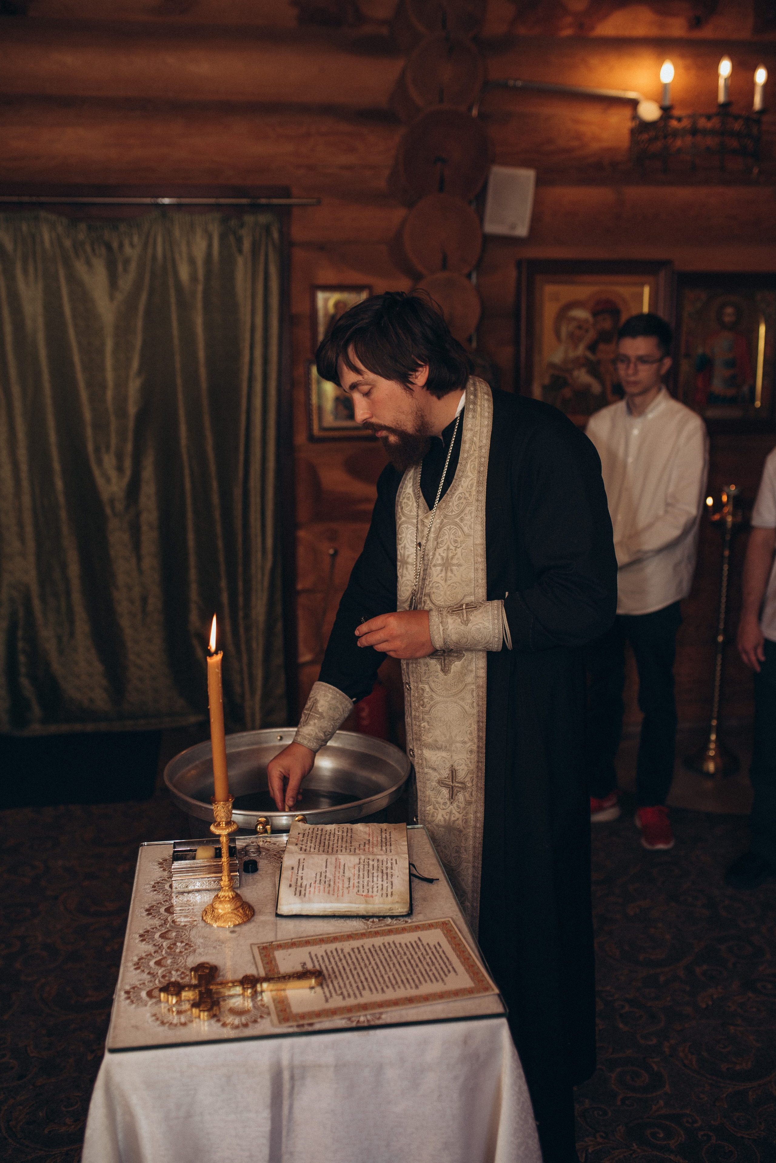 Таинство Крещения Всеволода. Семейный фотограф в Москве Екатерина Север