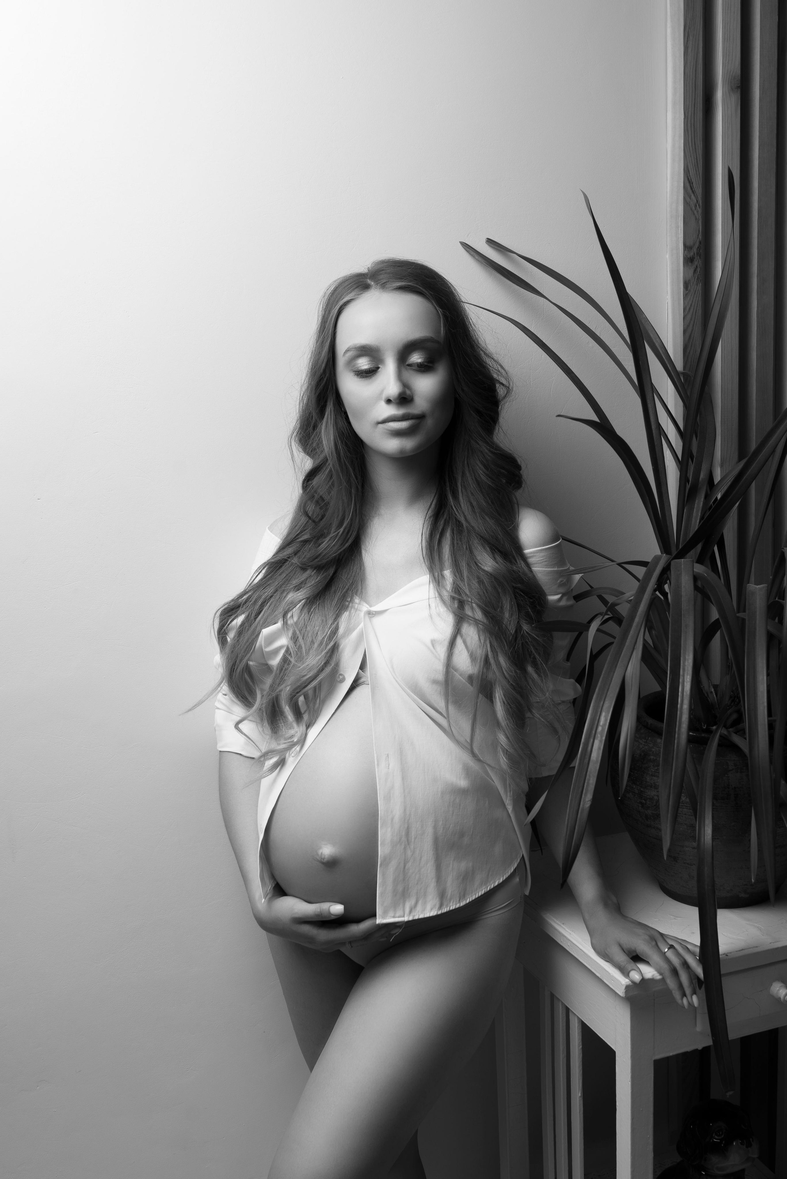 В ожидании. Фотограф новорожденных Березники Пермский край Аня Ремянникова