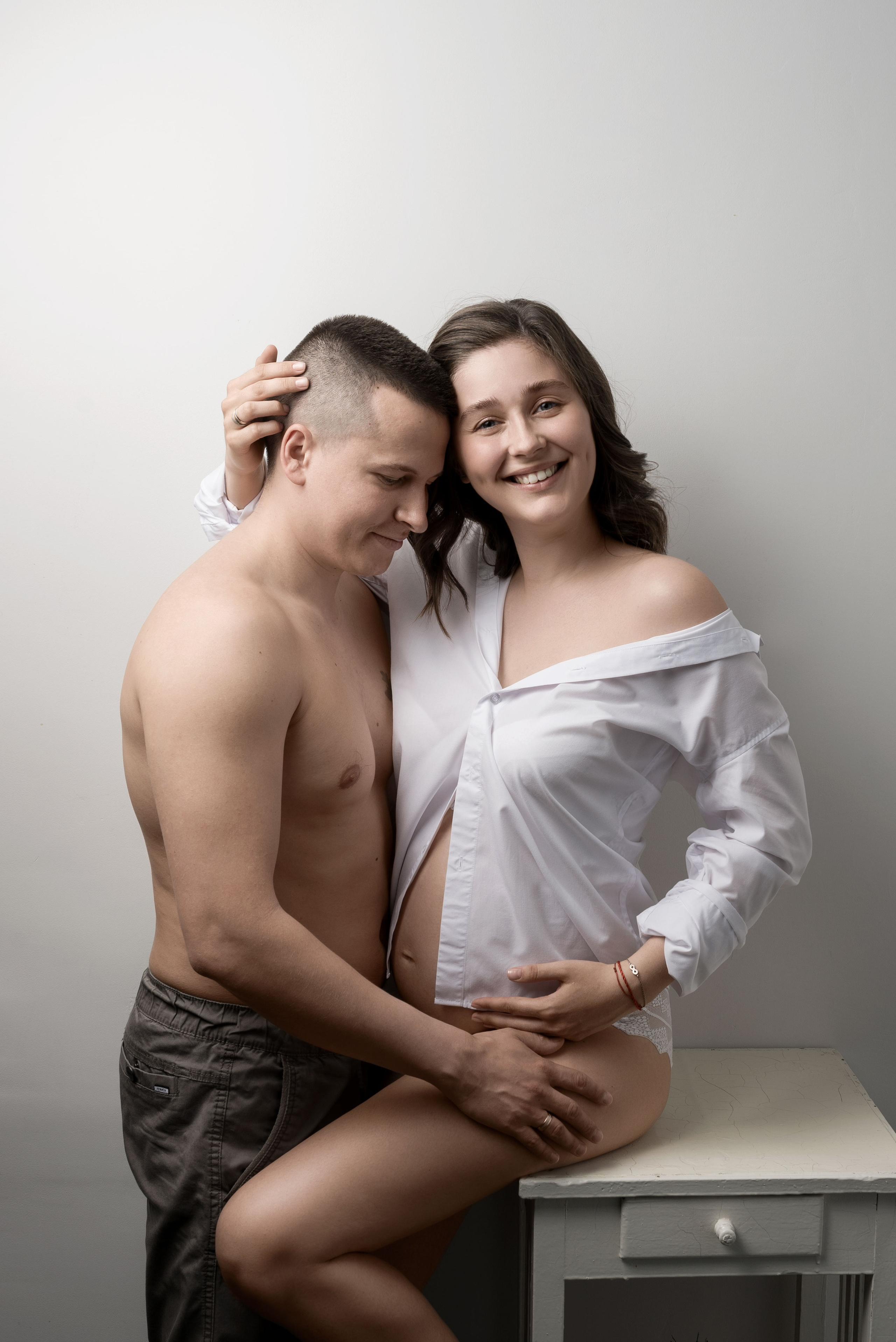 В ожидании. Фотограф новорожденных Березники Пермский край Аня Ремянникова