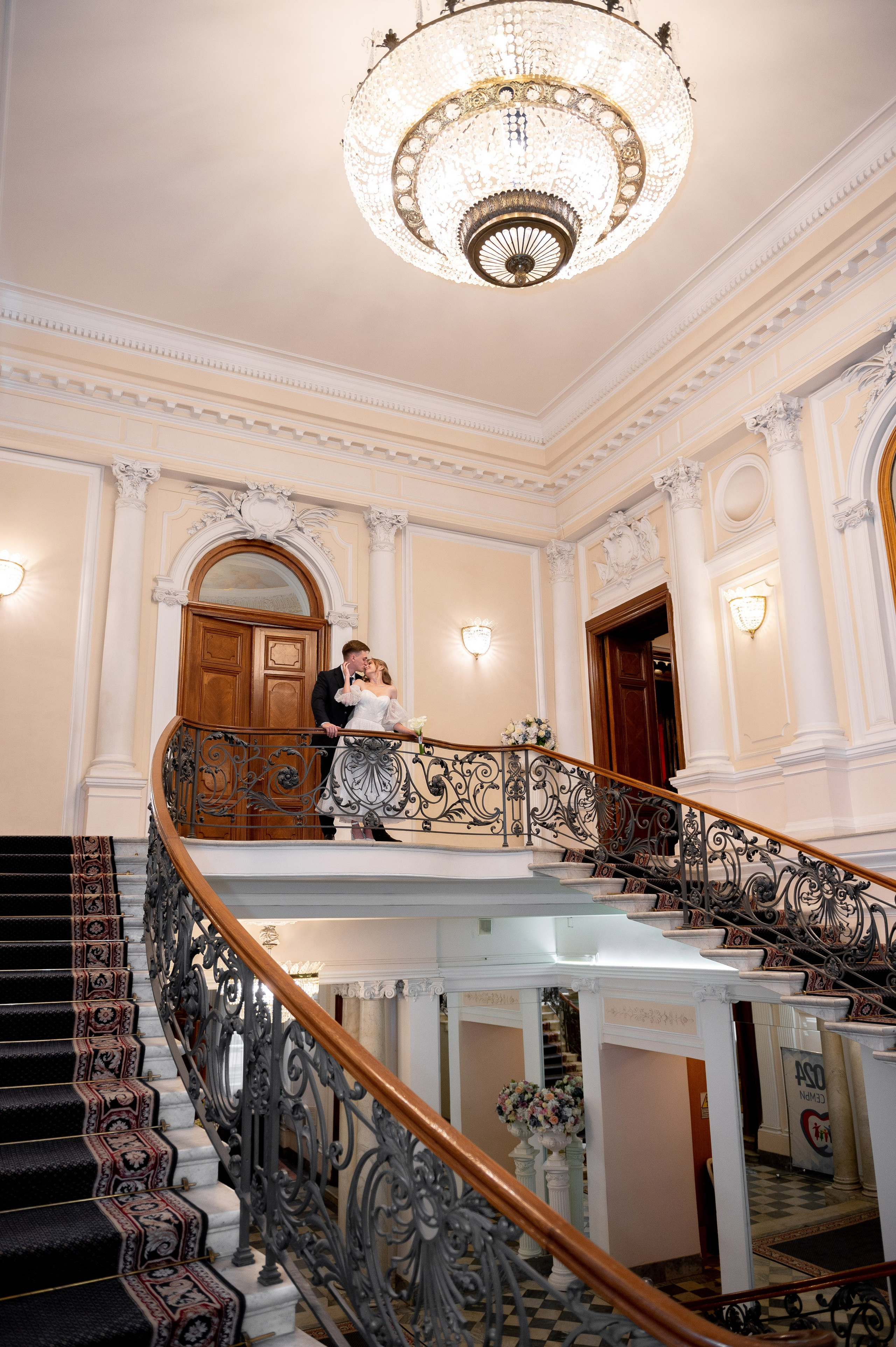 Анастасия и Михаил (Второй Дворец Бракосочетания на Фурштатской улице 52, фотосессия в Таврическом парке). Портретный, семейный и свадебный фотограф в Санкт-Петербурге и в Пушкине Ширяев Денис