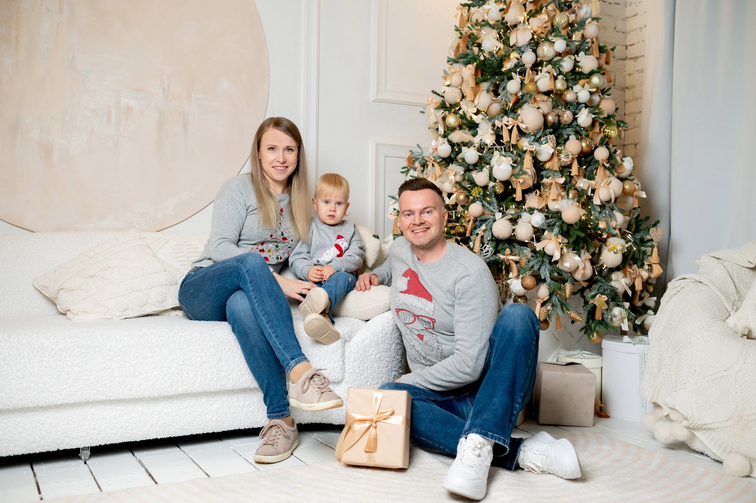 Новогодняя фотосессия для Ники. Портретный, семейный и свадебный фотограф в Санкт-Петербурге и в Пушкине Ширяев Денис