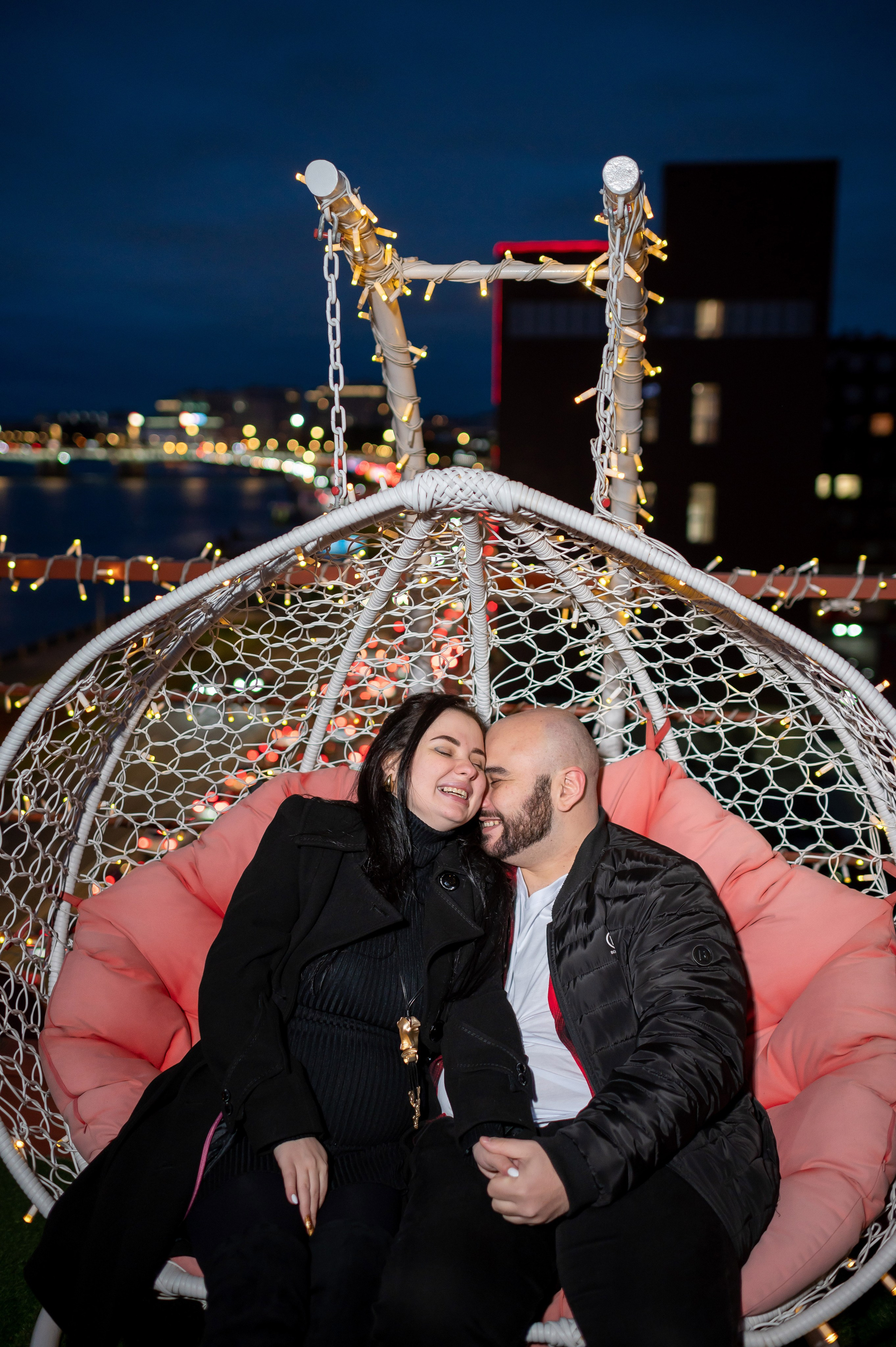 Гендер-пати на крыше Питера. Портретный, семейный и свадебный фотограф в Санкт-Петербурге и в Пушкине Ширяев Денис