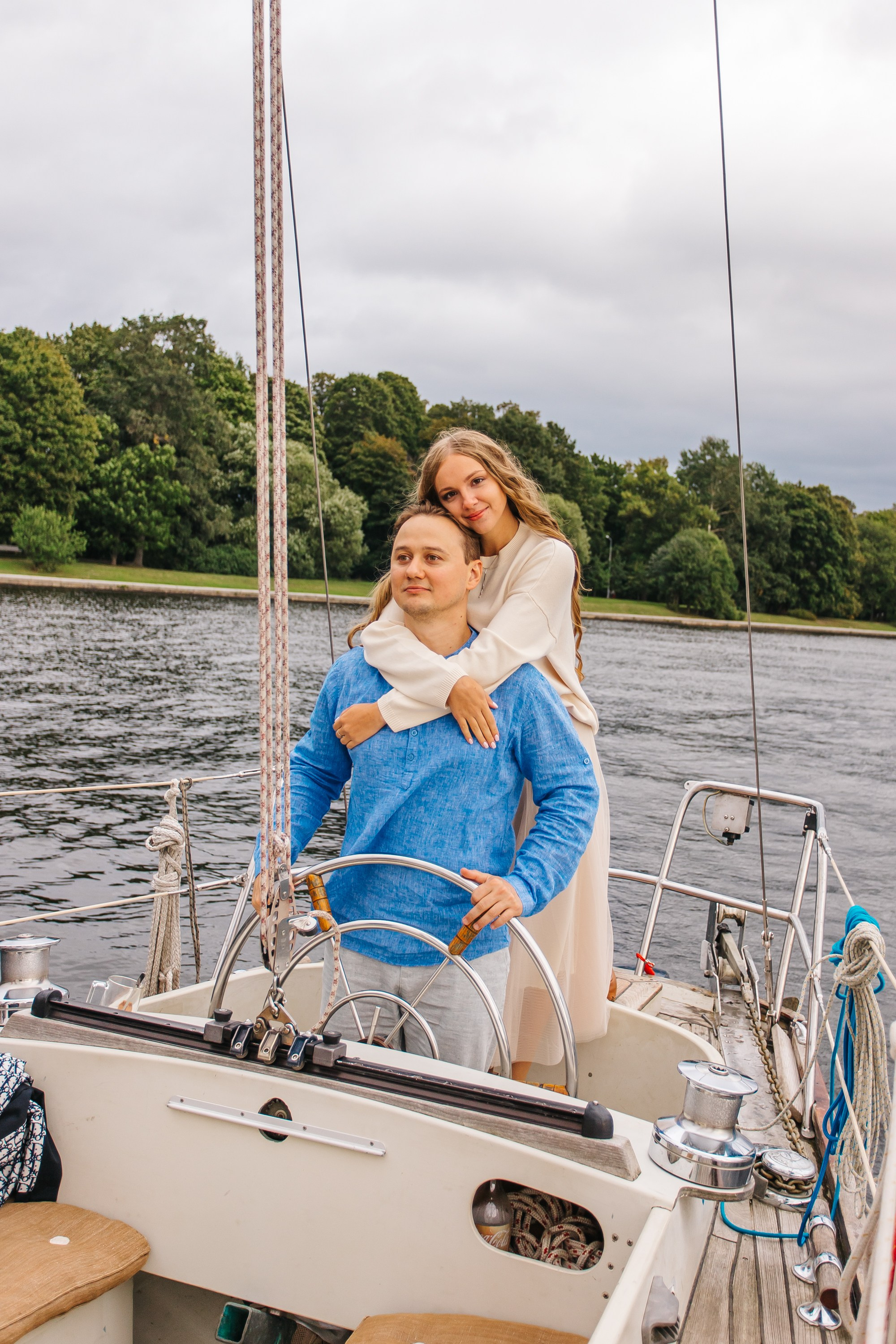Прогулка на яхте. Фотограф в Санкт-Петербурге Юлия Ласкари