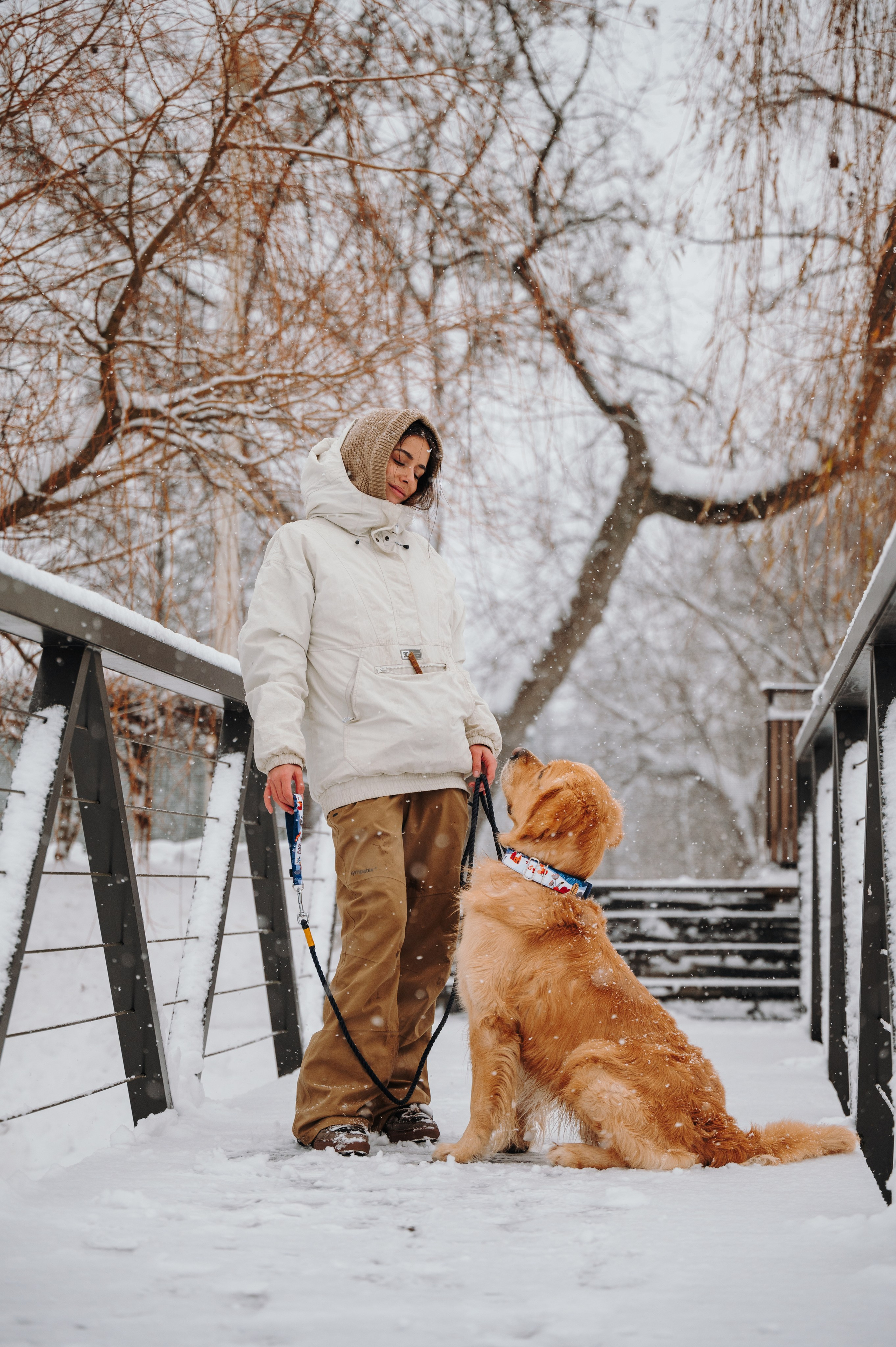 Bender&Frai. Зимняя коллекция. Семейный фотограф анималист Ананьева Мария — Москва