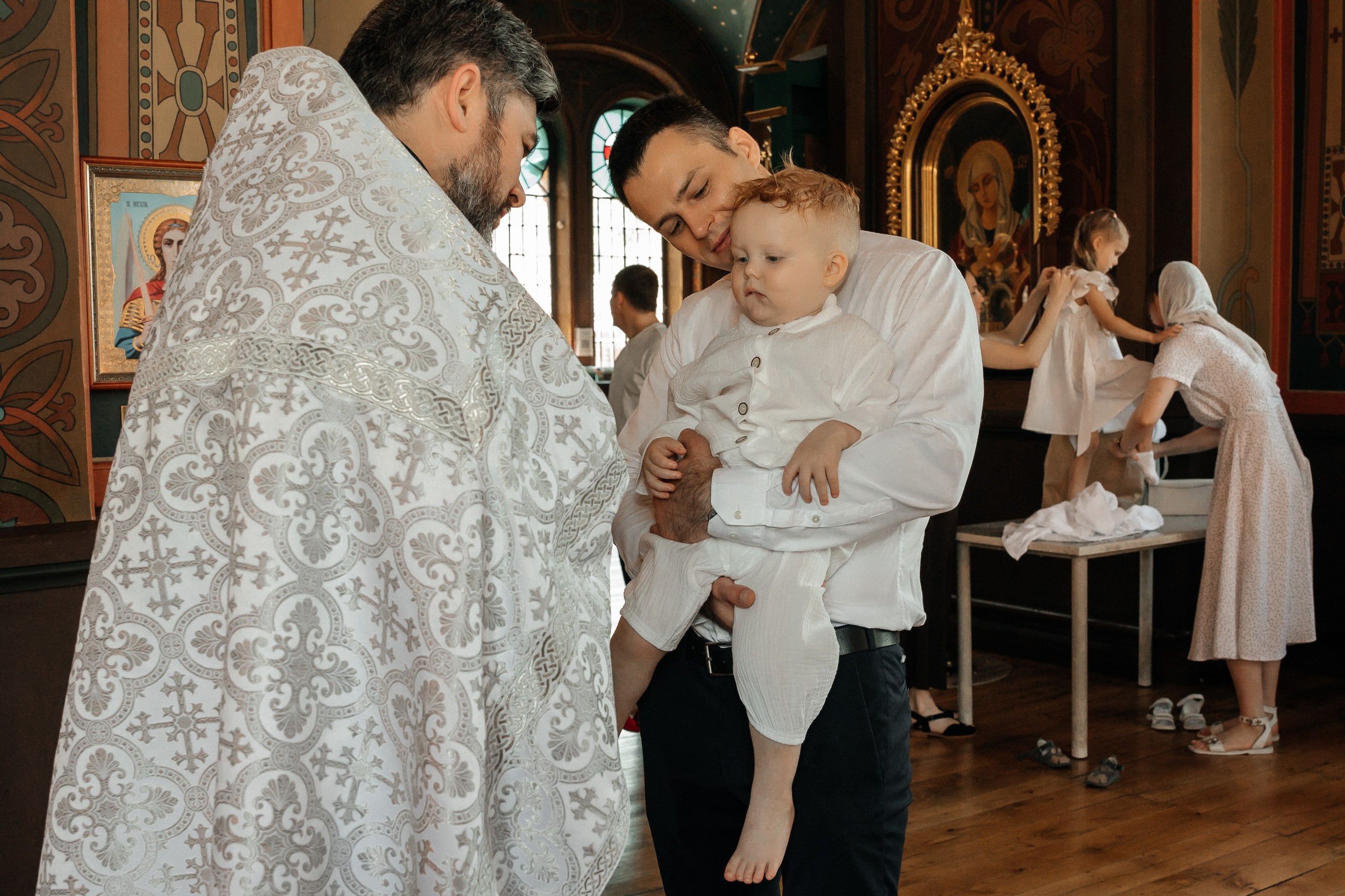 Крещение София и Сережа. Фотограф Краснодар