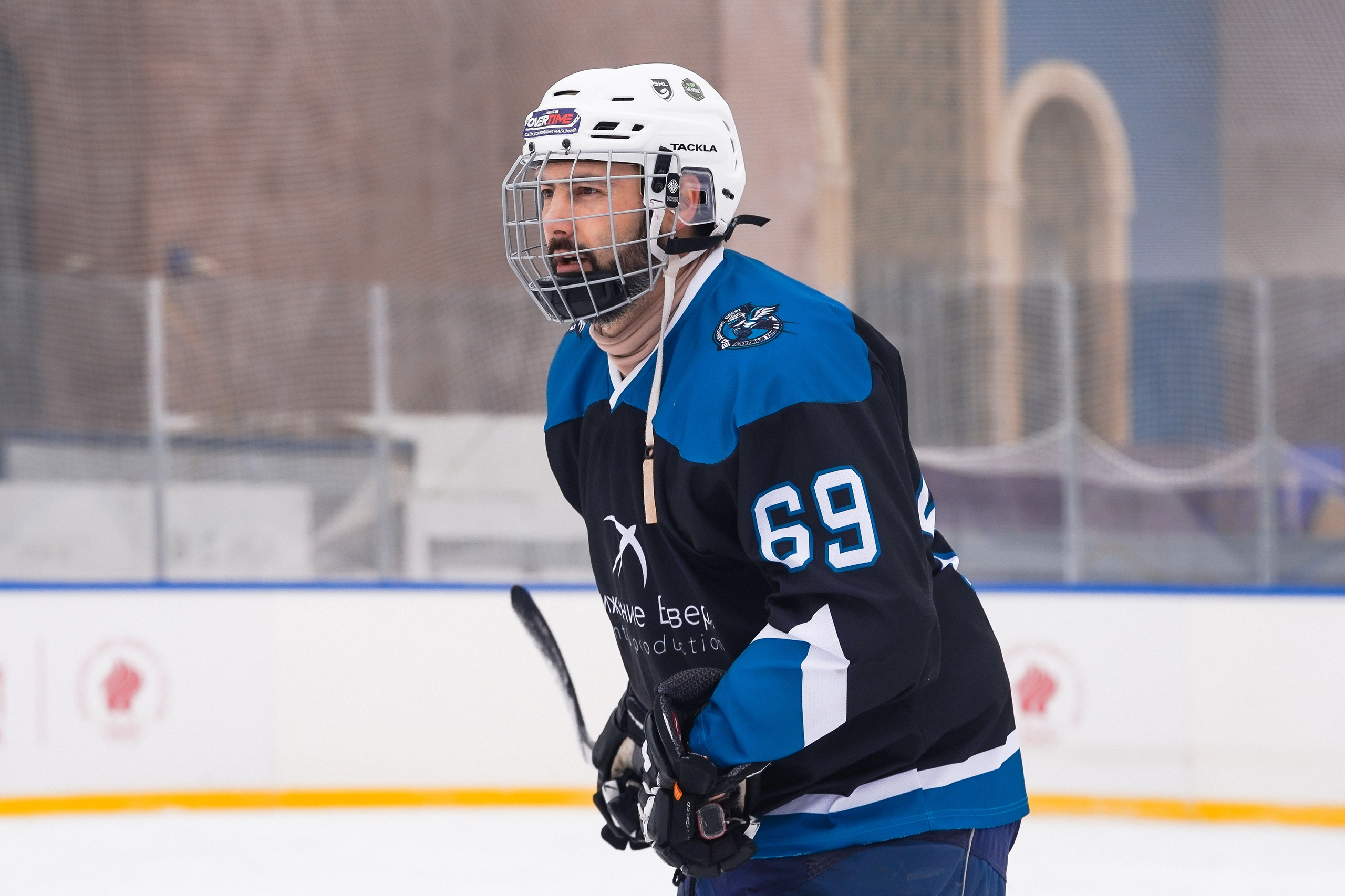 Хоккейный матч на ВДНХ. Анна, фотограф Москва, Зеленоград