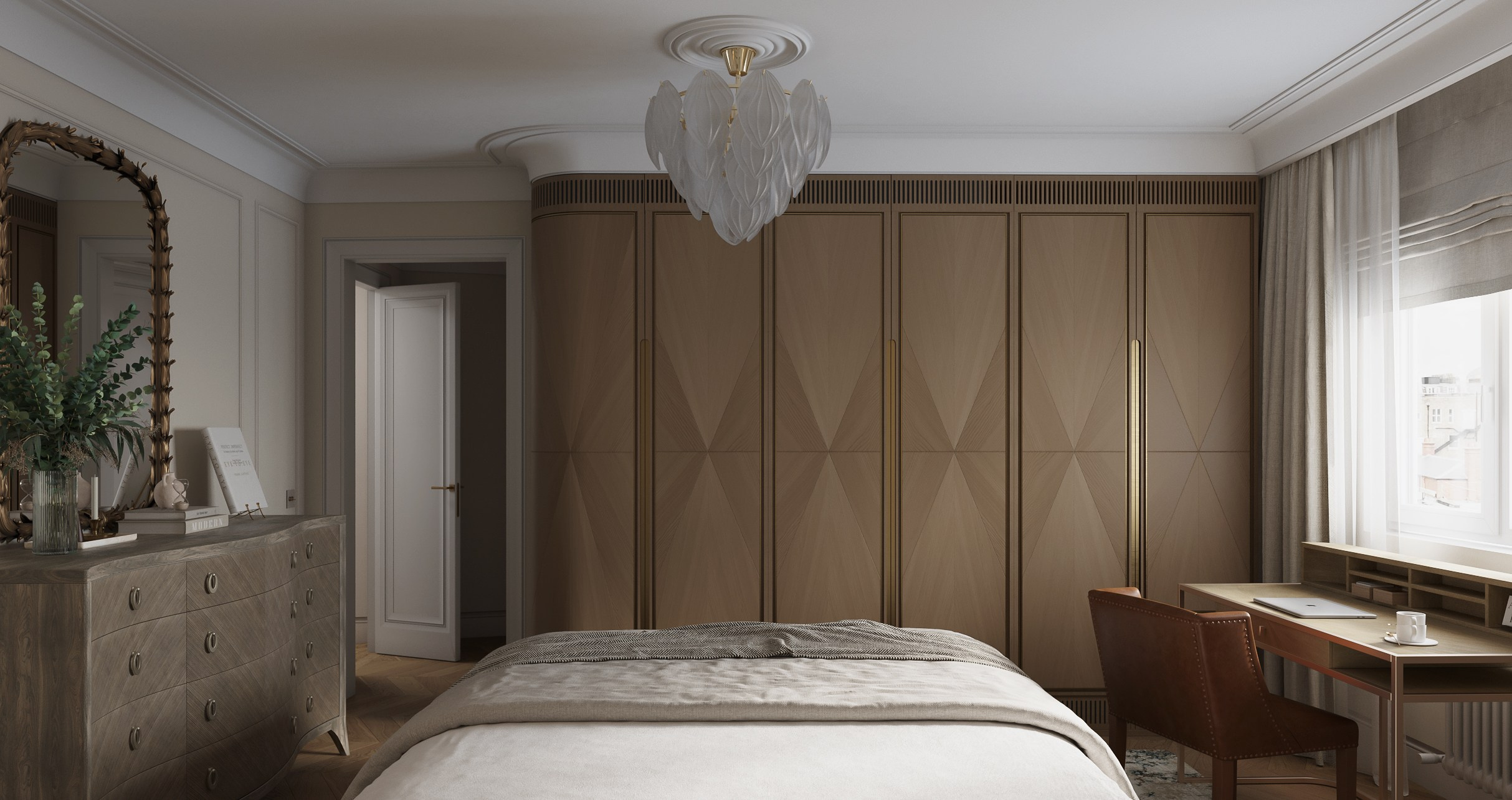 Визуализация квартиры в Лондоне. 3D визуализатор интерьеров Ксения Жарко