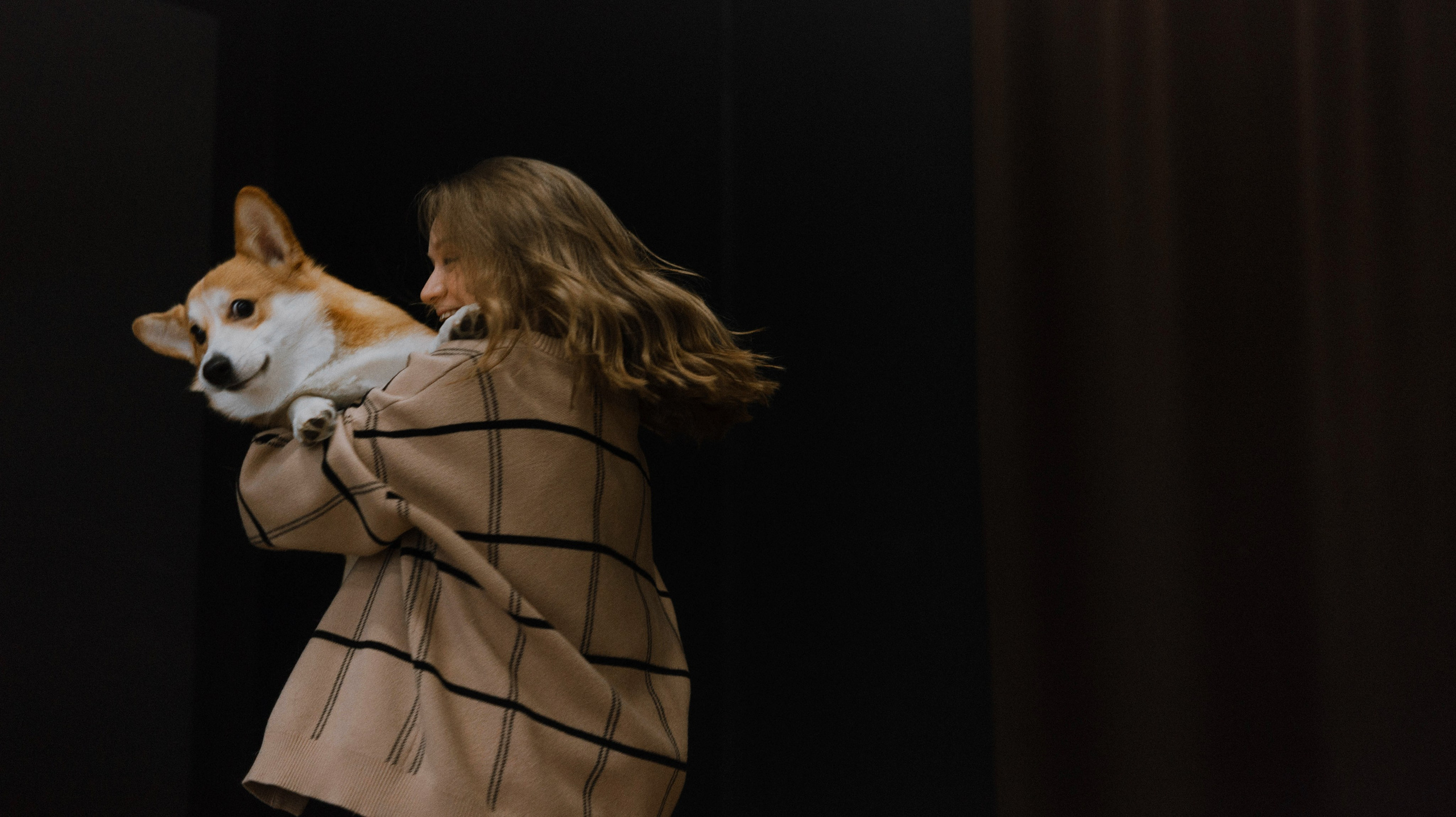 Настя и Мия. Фотограф-анималист Богданова Полина