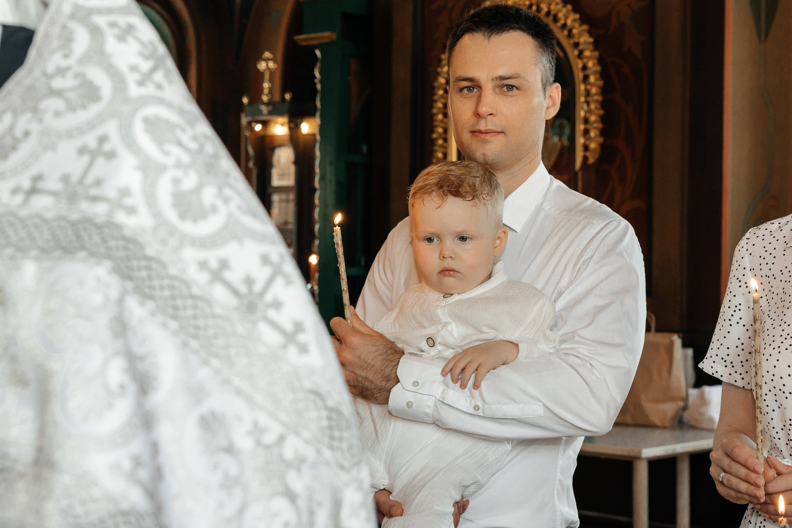 Крещение София и Сережа. Фотограф Краснодар