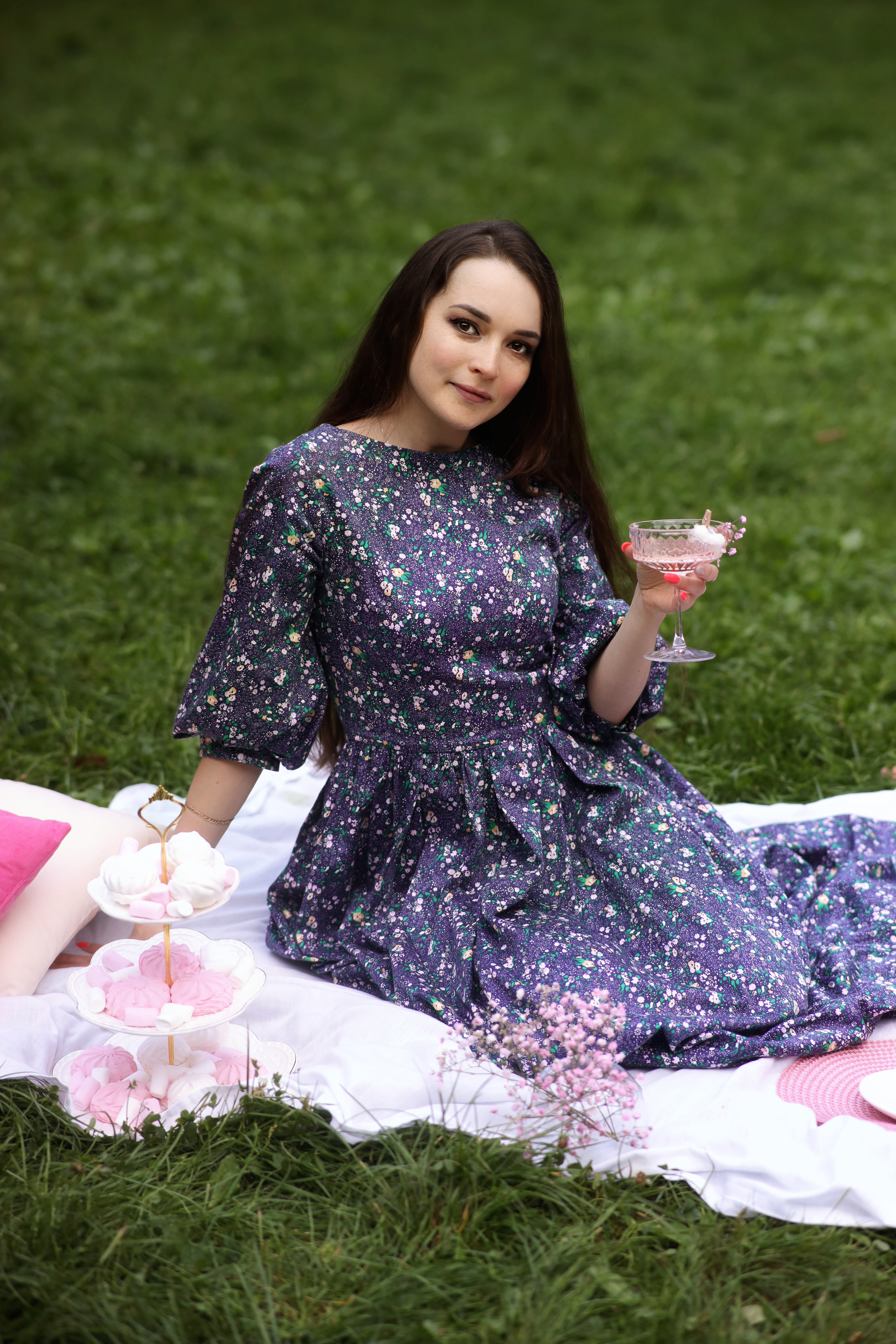 Пикник с кроликом в Царицыно. Семейный и свадебный фотограф в Москве Ксения Герасимова