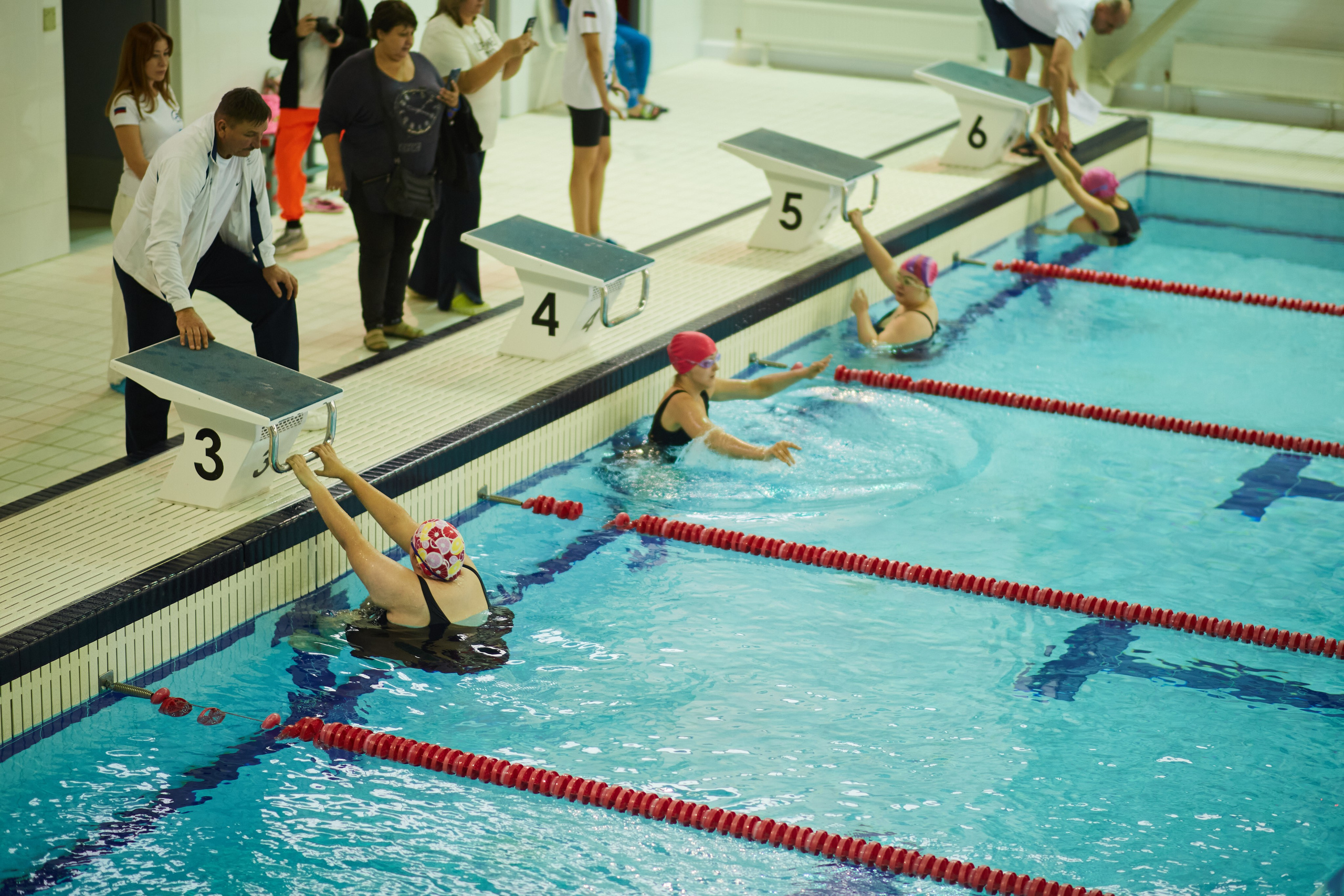 Особенный заплыв, Аксай, дворец спорта. Фотограф Зиновьев Михаил. Фотограф Зиновьев Михаил