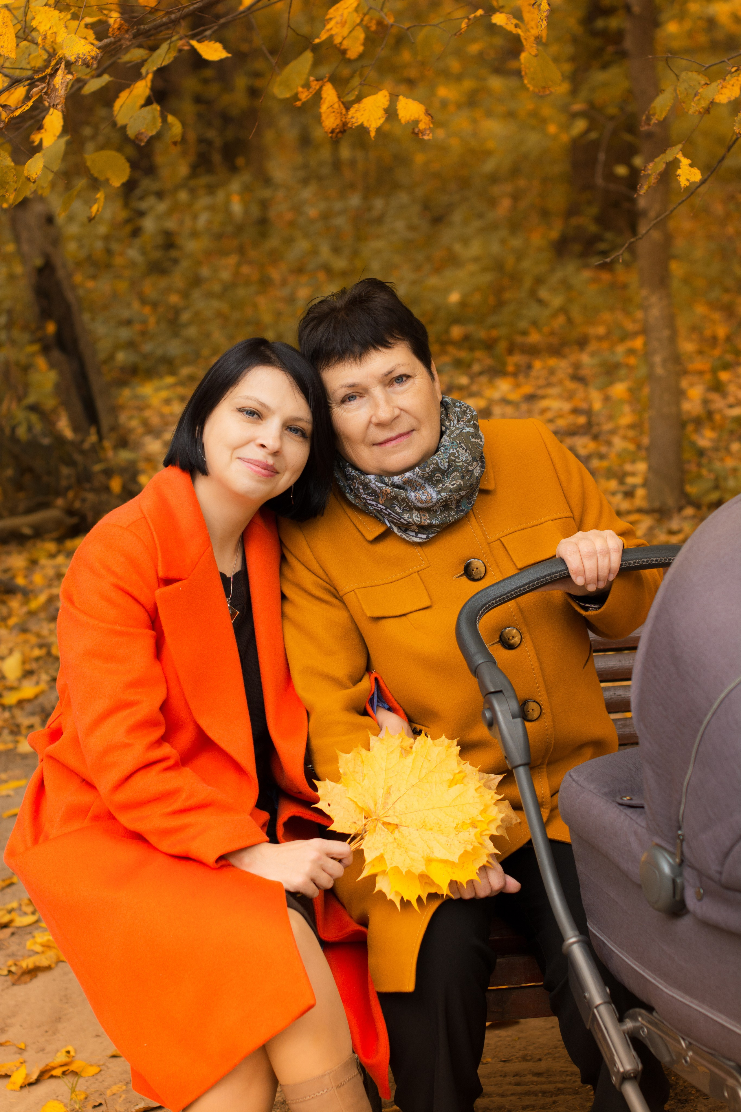 Осень в парке Измайлово. Фотосессия для Анны. Фотосессия беременности — Крылова Натали — Москва