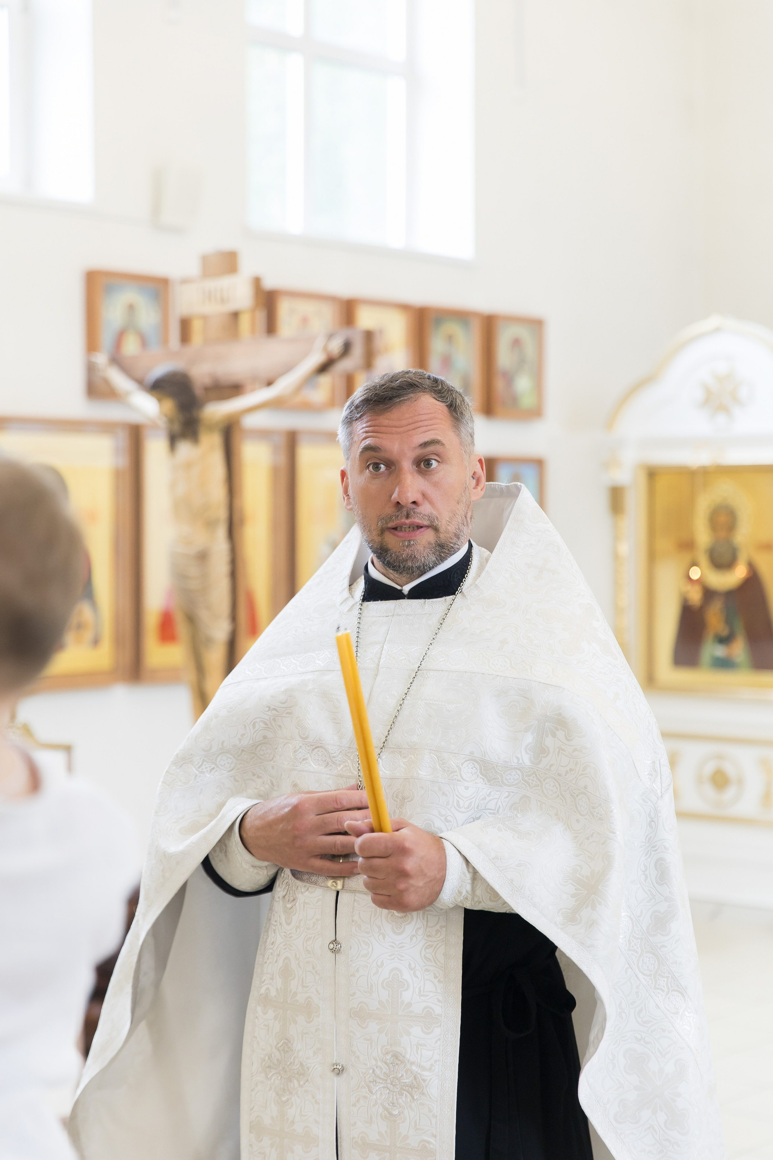 Крещение. Снимаю съемки