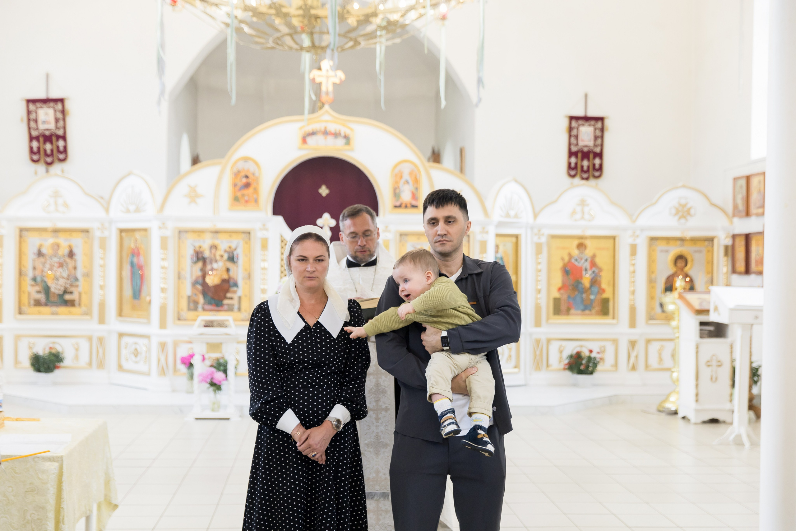 Крещение. Снимаю съемки