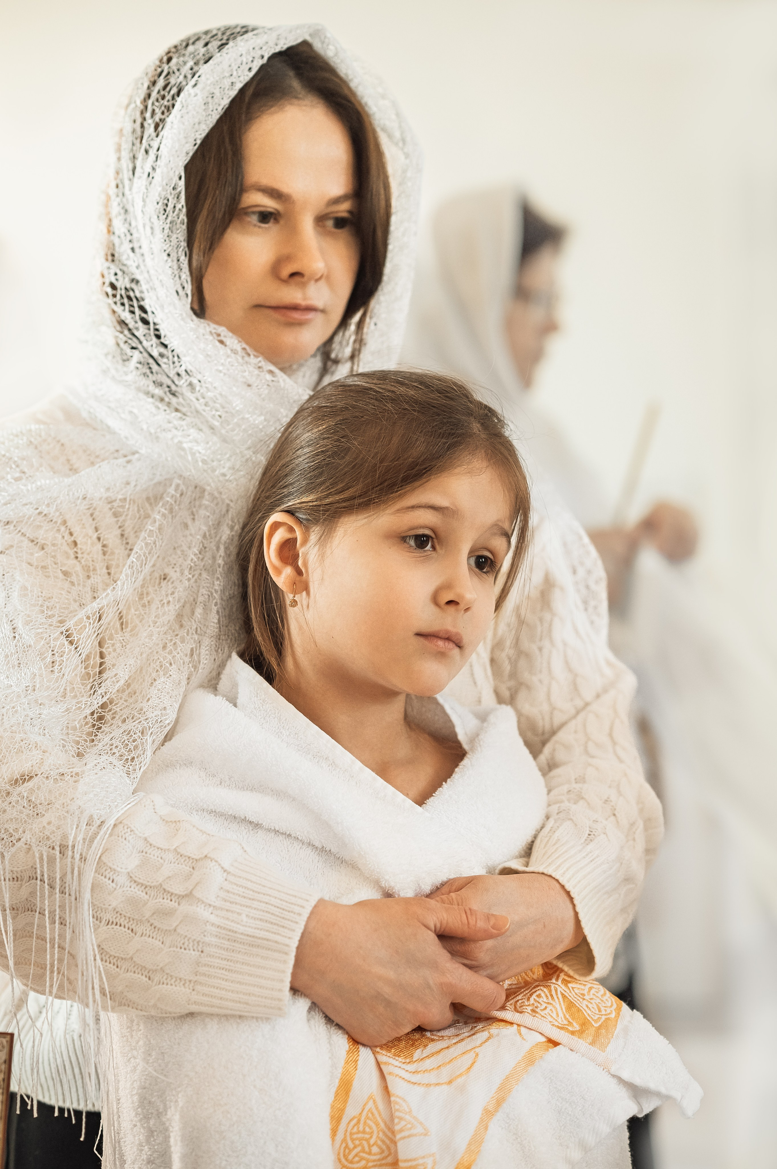 Крещение в храме Благовещения Пресвятой Богородицы. Церковный фотограф на Таинство Крещения и Венчания в Оренбурге и Оренбургской области Екатерина Белкина