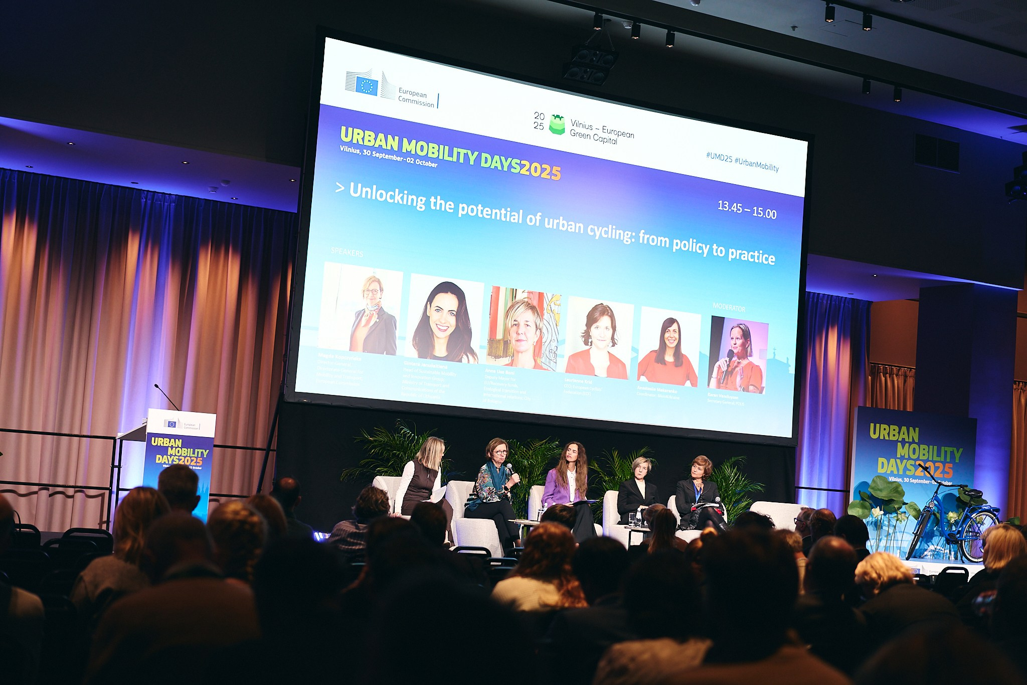 Urban Mobility Days 2025. Photographer in Vilnius