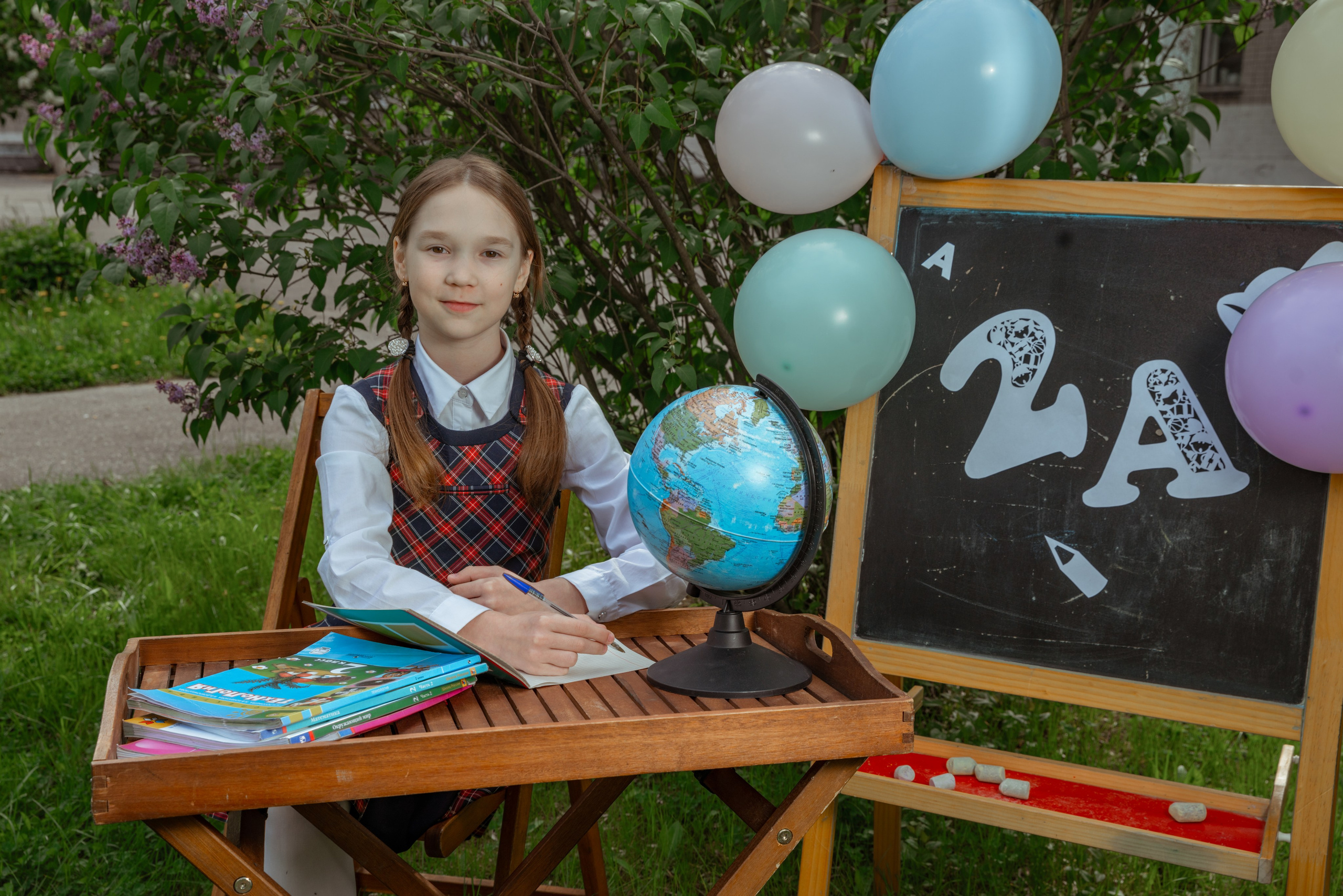 Школьная фотозона. Семейный и детский фотограф в Нижнем Новгороде