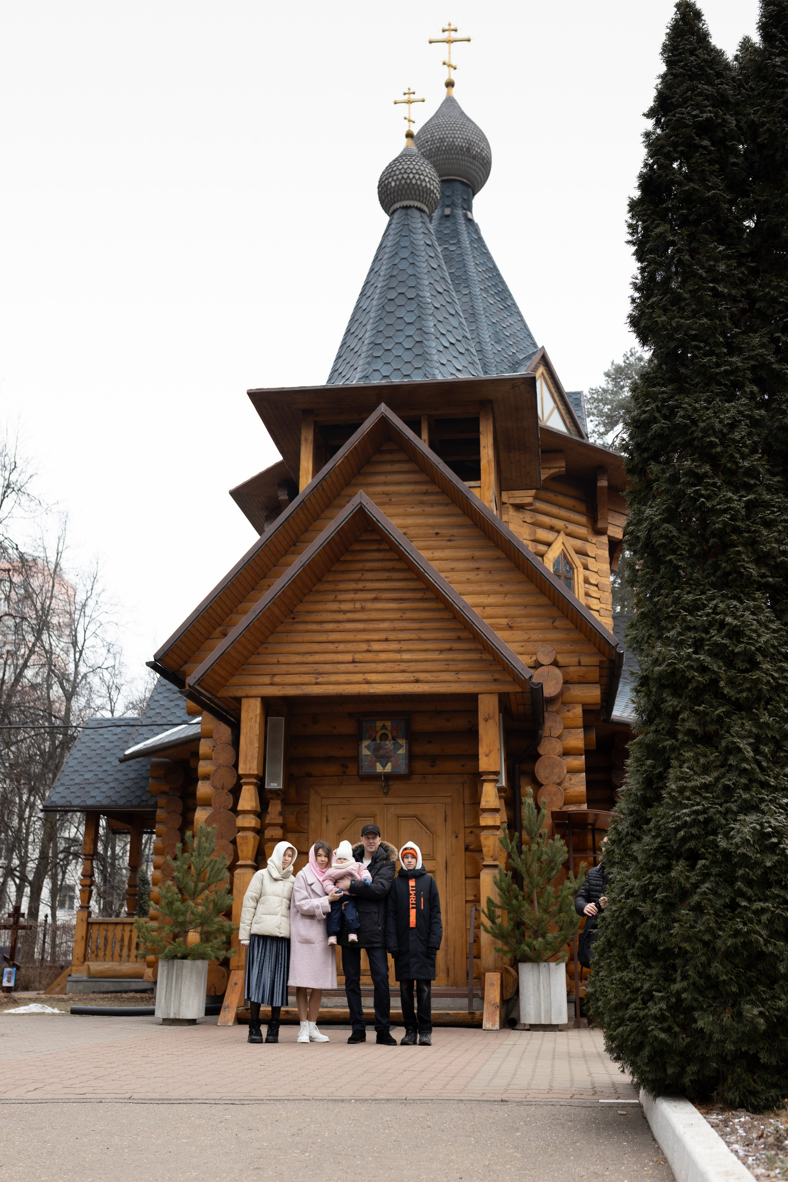 Таинство Крещения Ксении. Фотограф в Железнодорожном и Балашихе