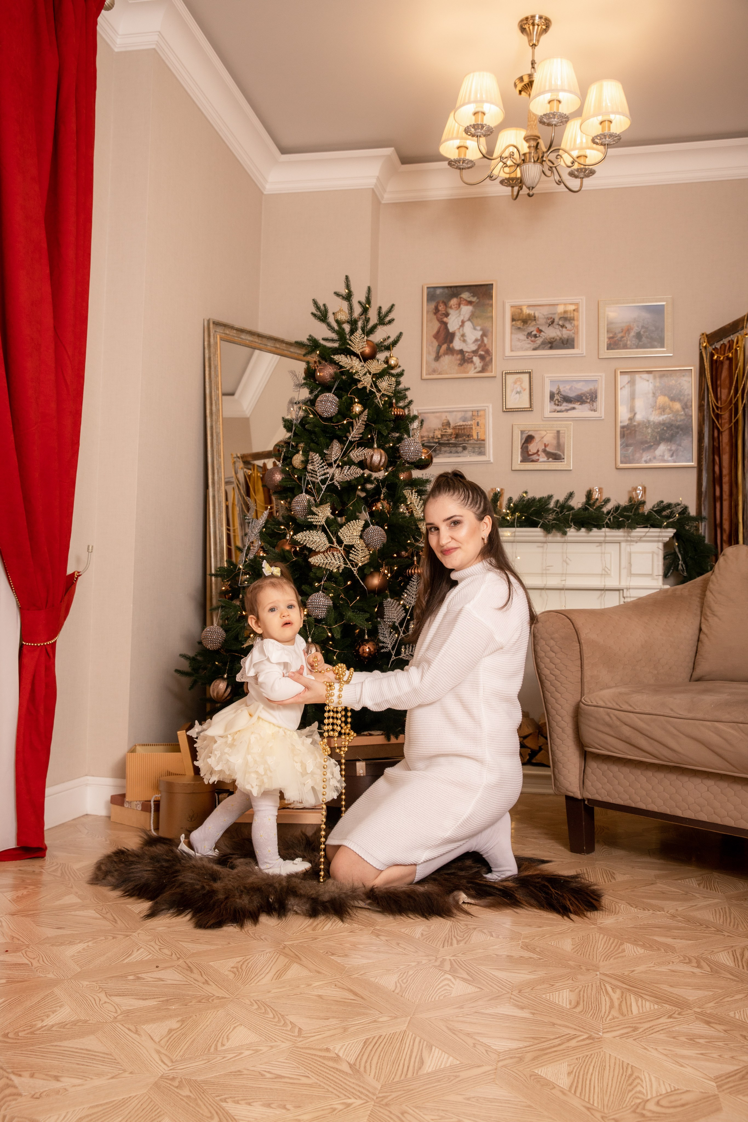 Первые новогодние для Катюши. Фотограф в Железнодорожном и Балашихе