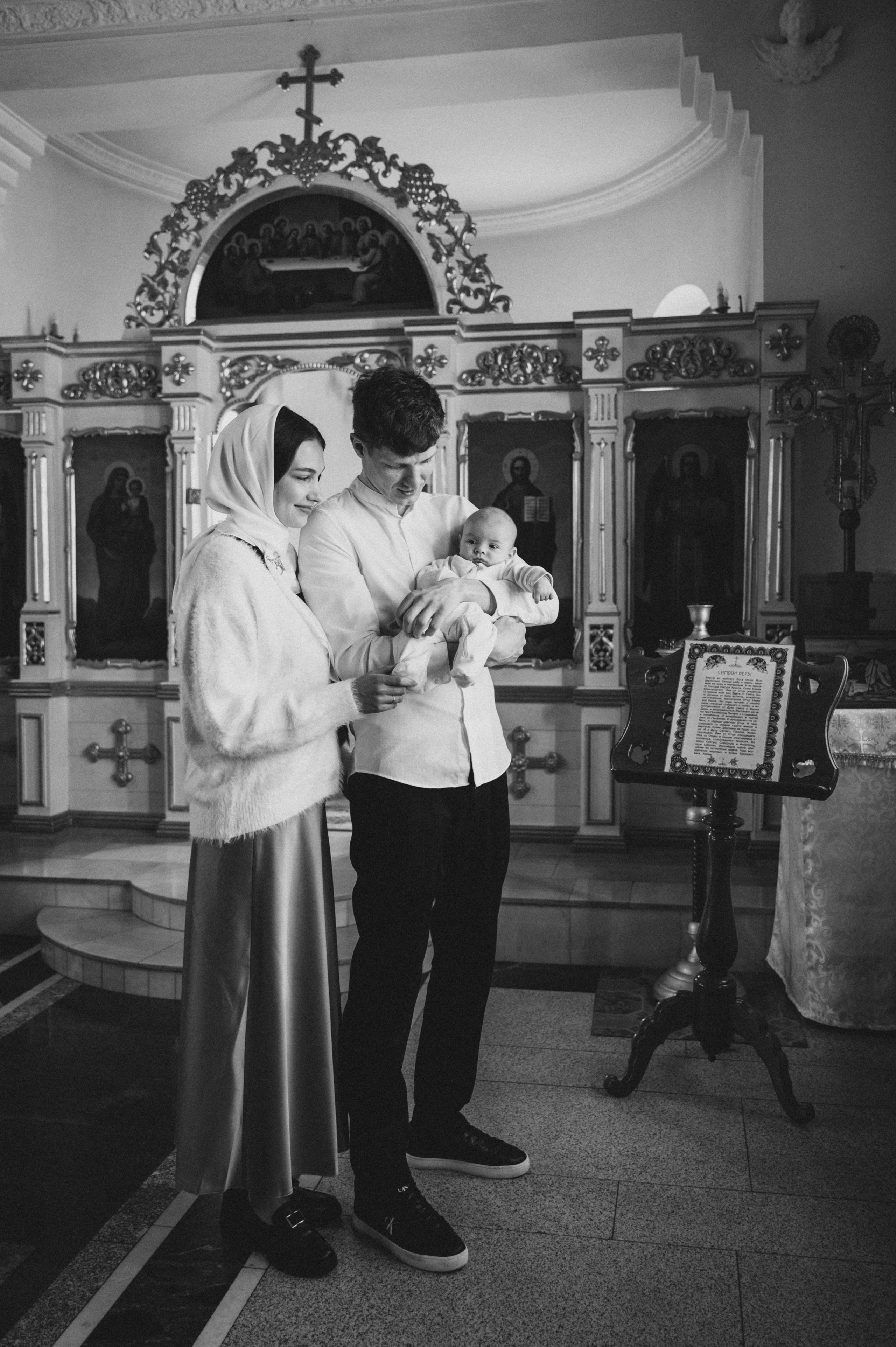 Крещение Артура (Храм Марии Магдалины). Семейный фотограф в Минске Дарья Дреко