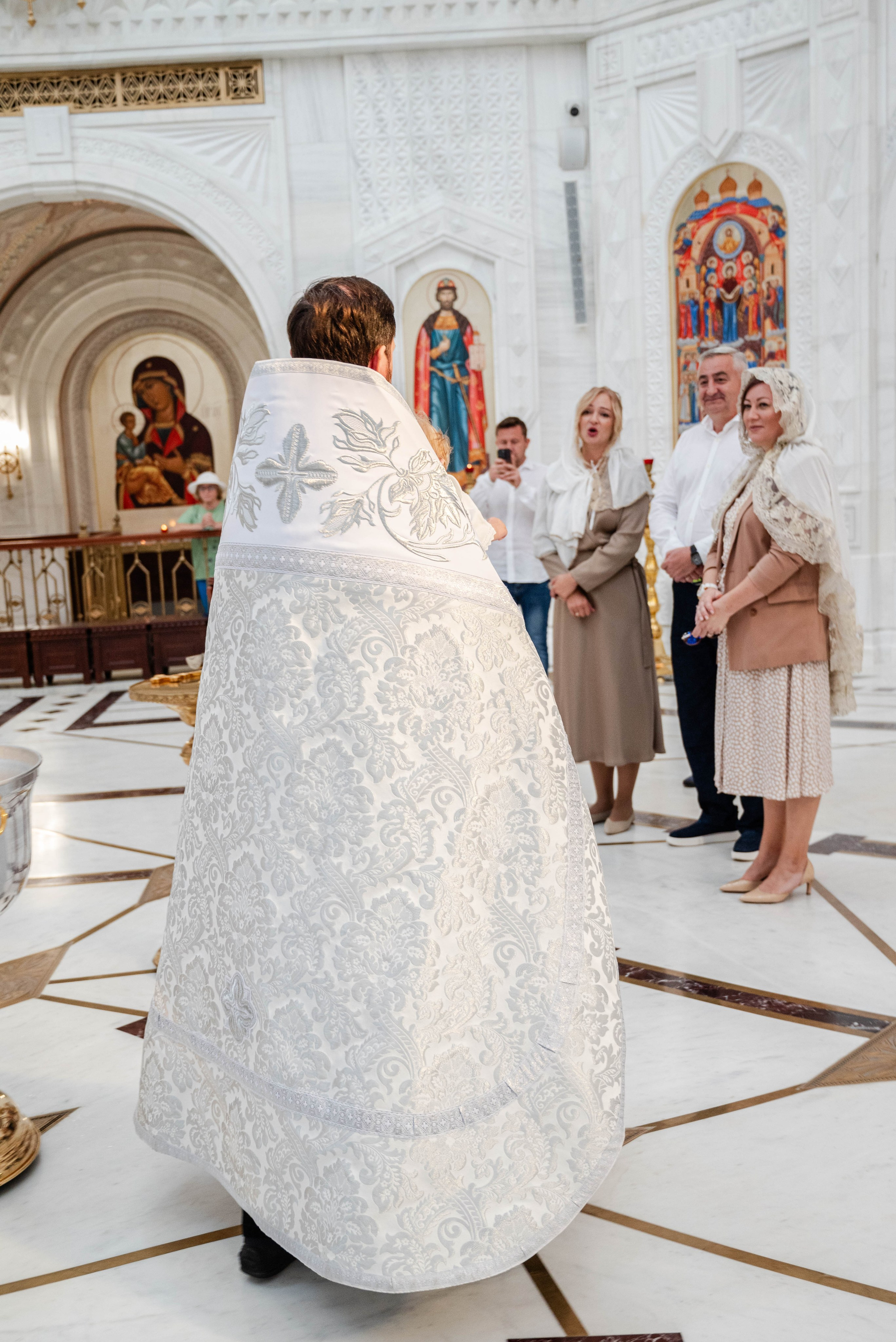 Крещение Олеся. Семейный и детский фотограф Москва