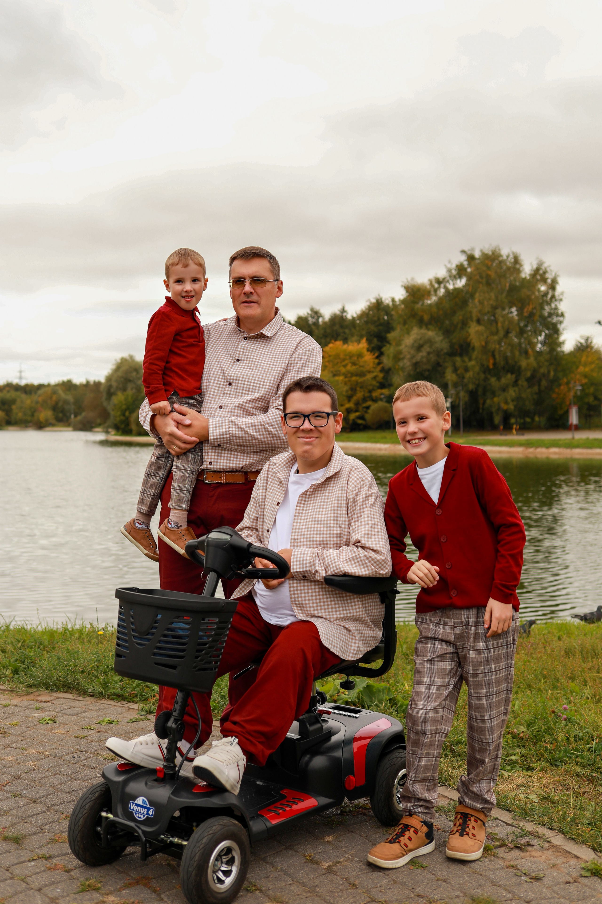 фотосессия для инвалида колясочника