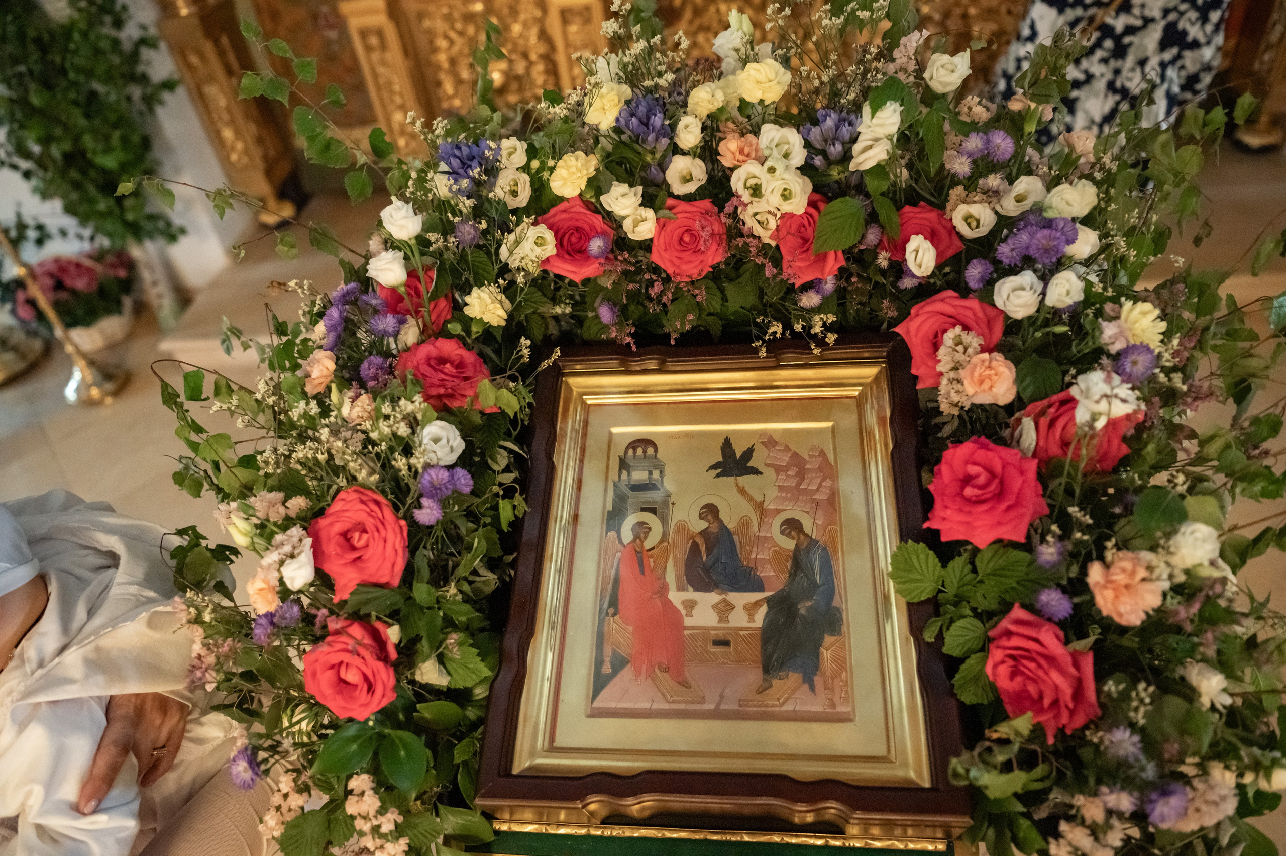 Храм Живоначальной Троицы Патриаршее Подворье. Крещение Льва. Детский и семейный фотограф г. Москва Оксана Катаджи