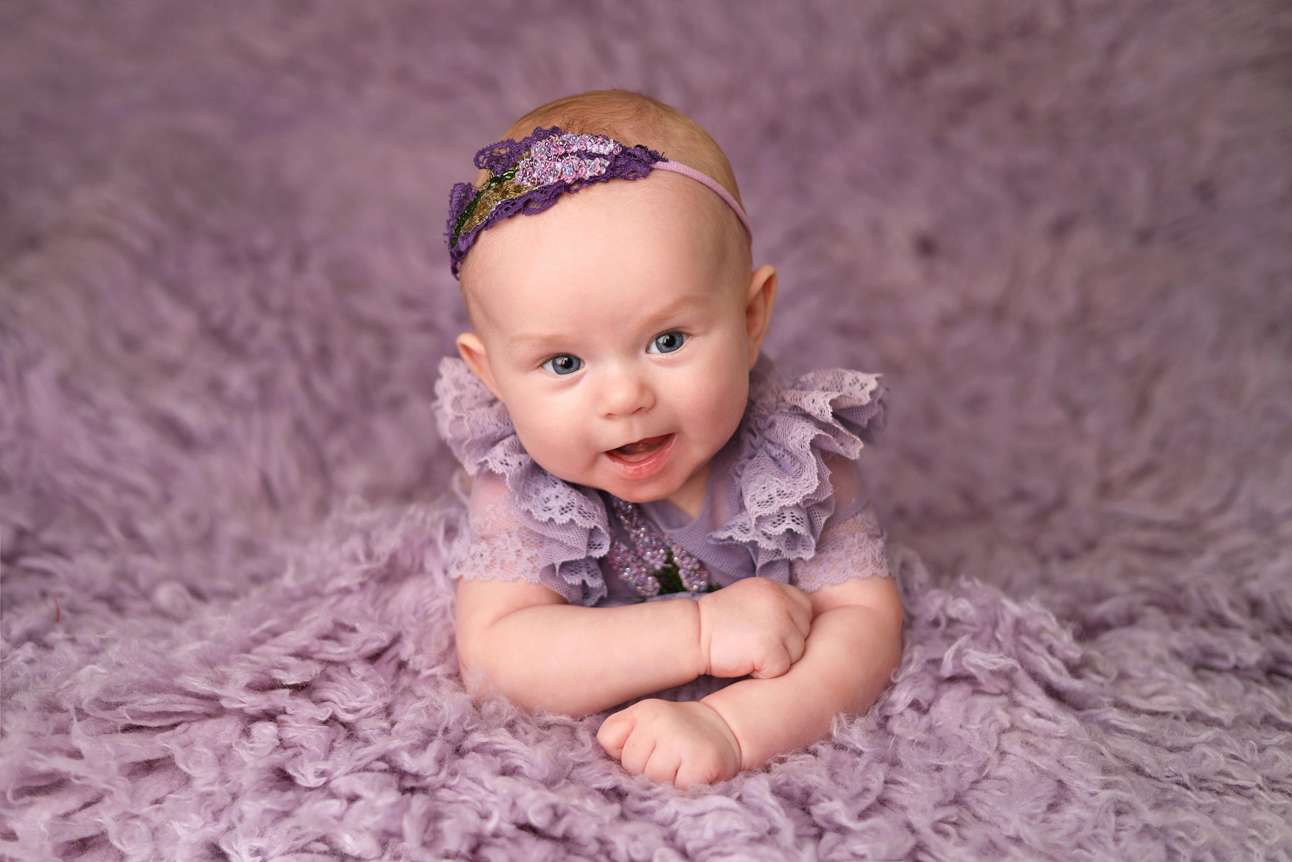 Арине 4 месяца. Фотограф новорожденных Москва. Ньюборн фотограф Москва