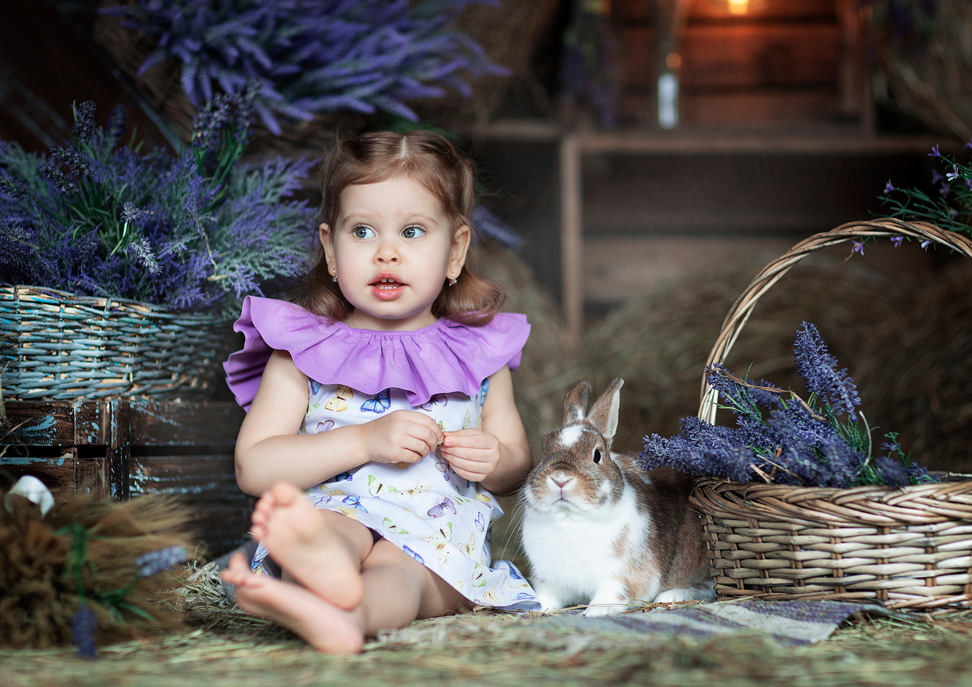 Фотосессия с животными в Москве. Детский и семейный фотограф в Москве Лина Левина
