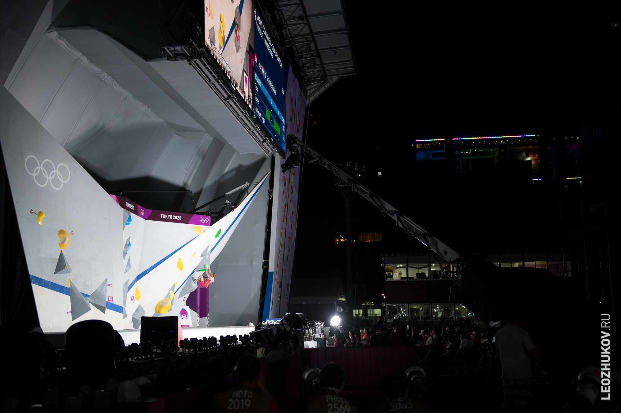 Tokyo-2020 Olympic games. Sports photographer Leonid Zhukov
