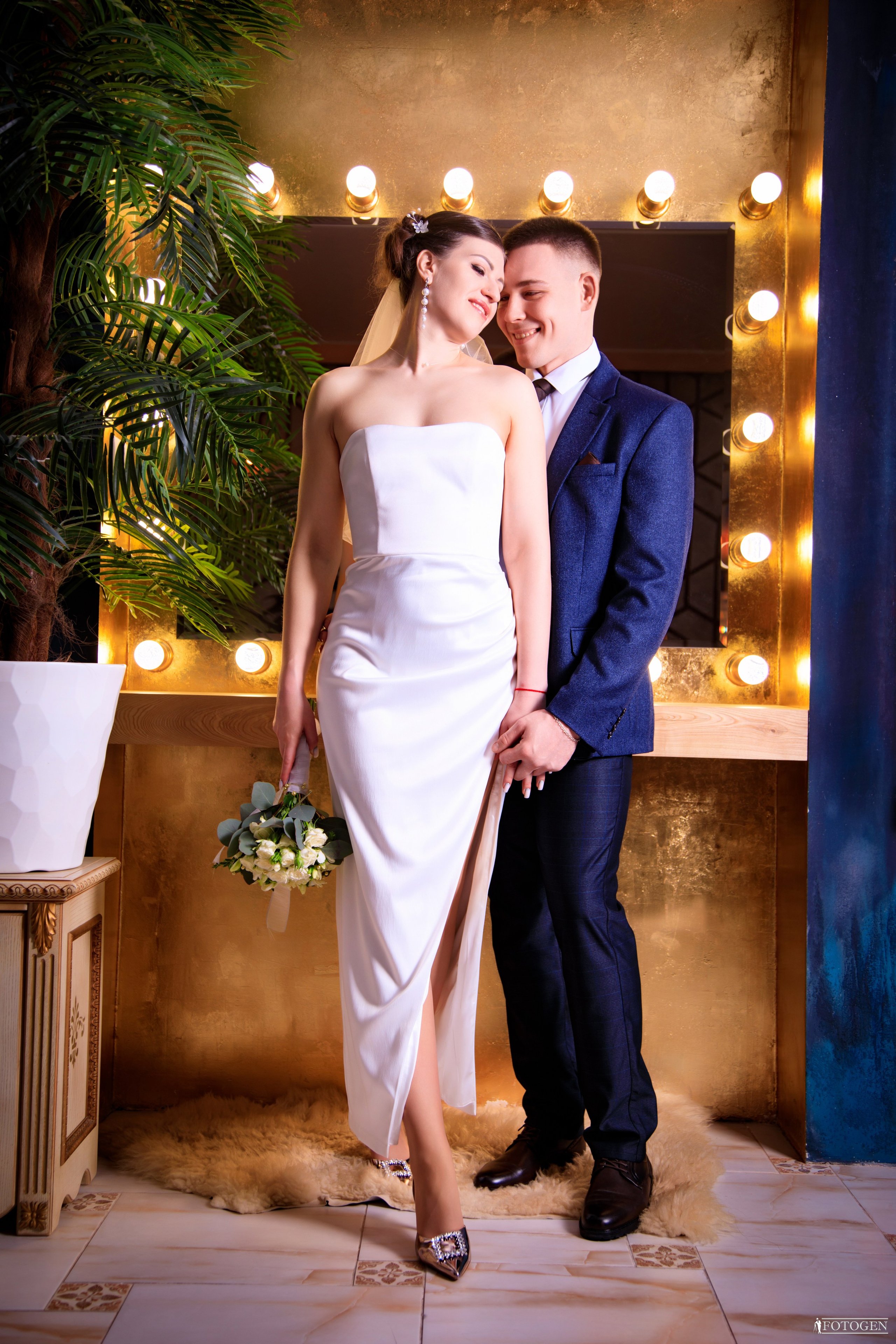 Свадебная история в кадрах: Фотосессии вашего особенного дня. Интерьерная фотостудия FOTOGEN г. Краснодар