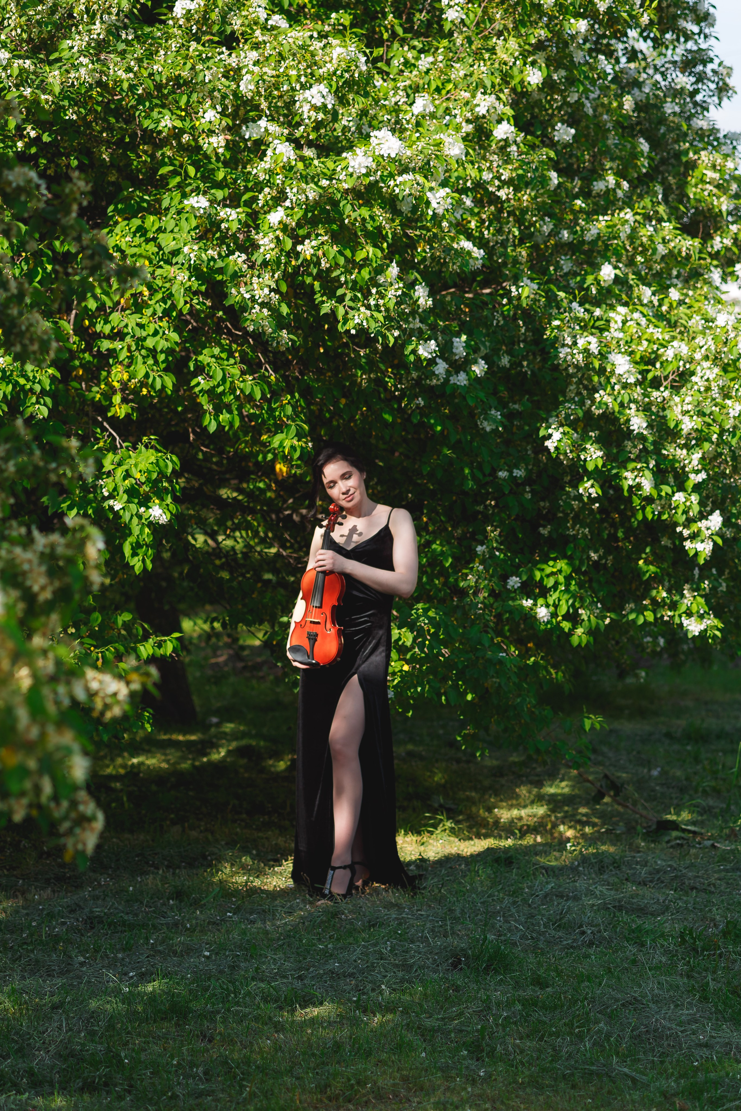 Скрипка и немножко томно; -). Семейный фотограф в Екатеринбурге