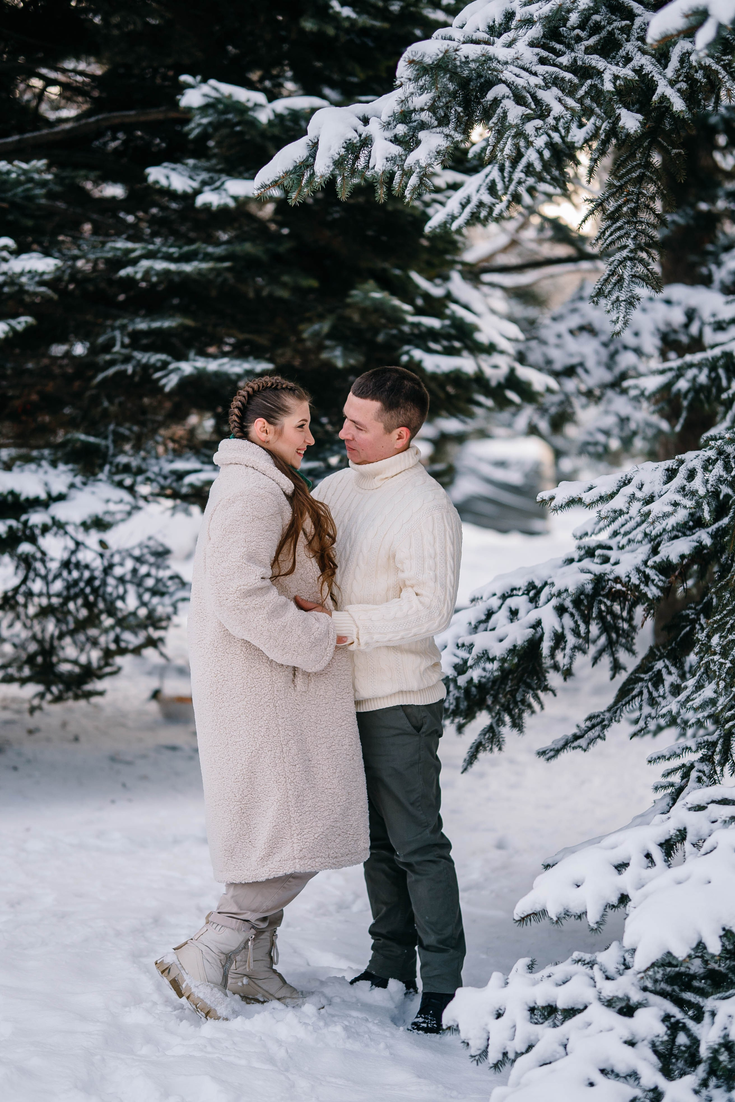 Зимняя сказка в Сосновом лесу. Фотограф Сергей Логинов