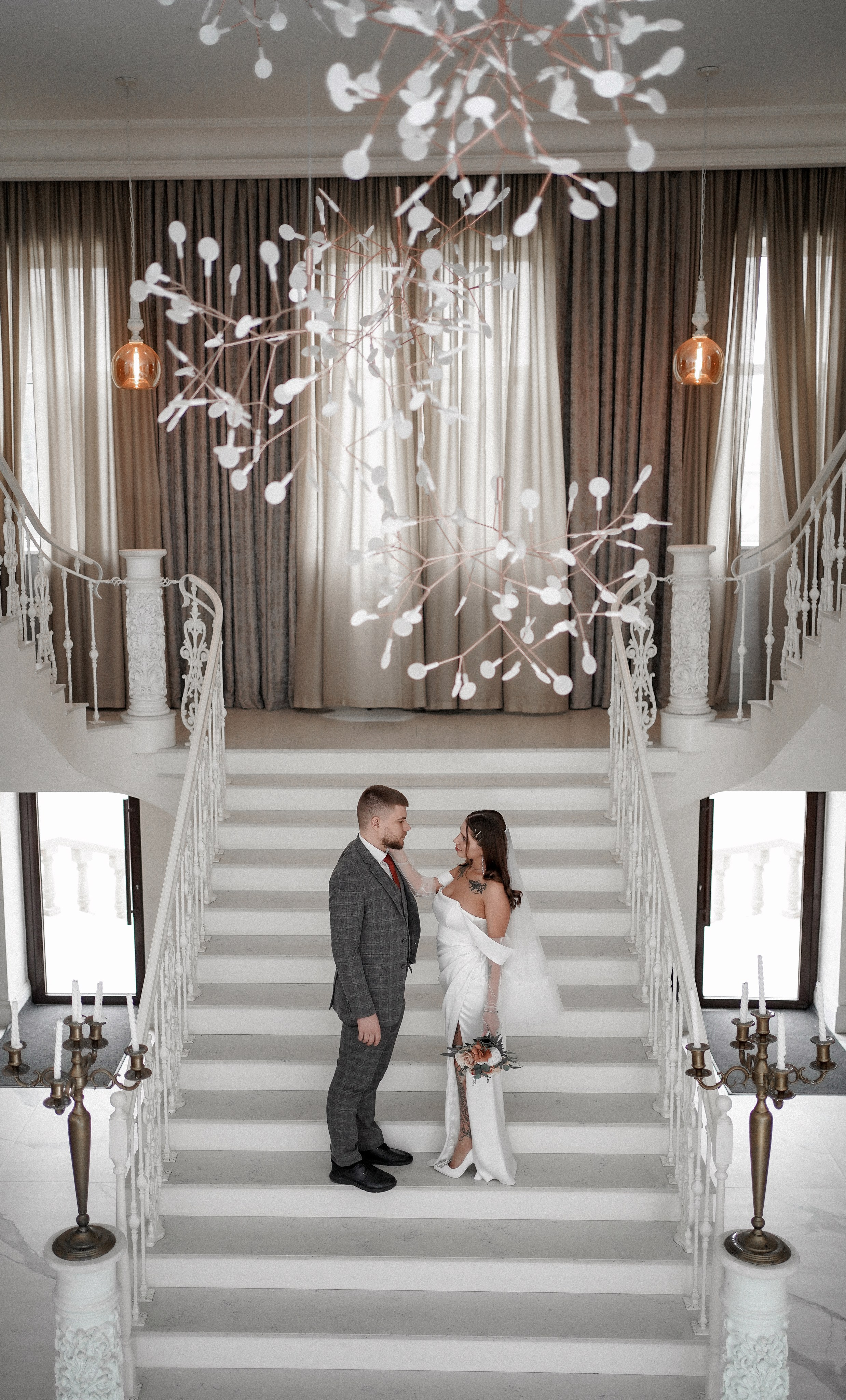 Никита и Оксана на свадебной фотосессии в Графском парке. Свадебный фотограф в Ростове-на-Дону. Таинство Крещения и Венчания, семейные фотосессии. Алёна Чёботова