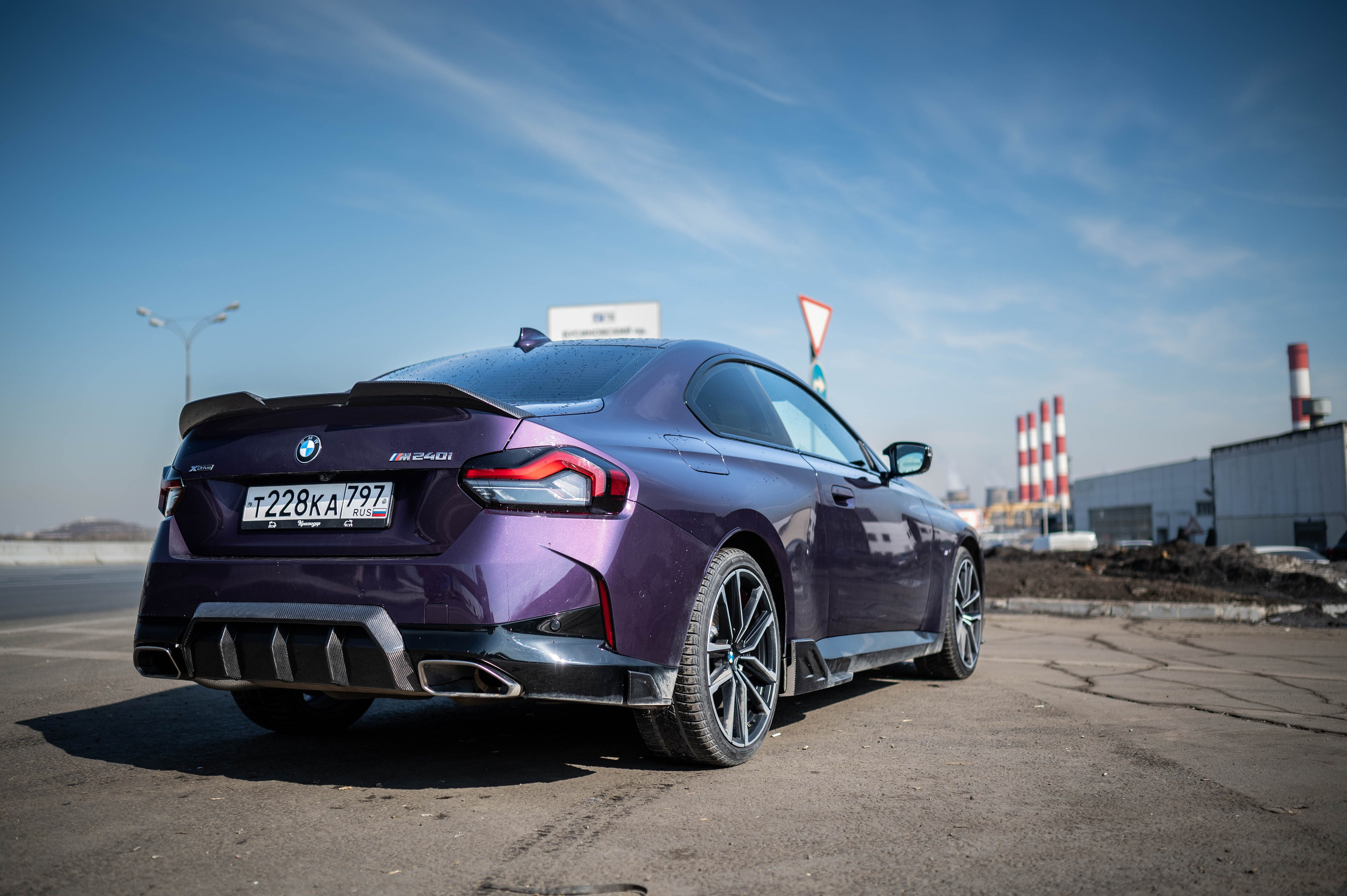 BMW m240i G42. Автомобильный фотограф в Москве — Сидоров Дмитрий