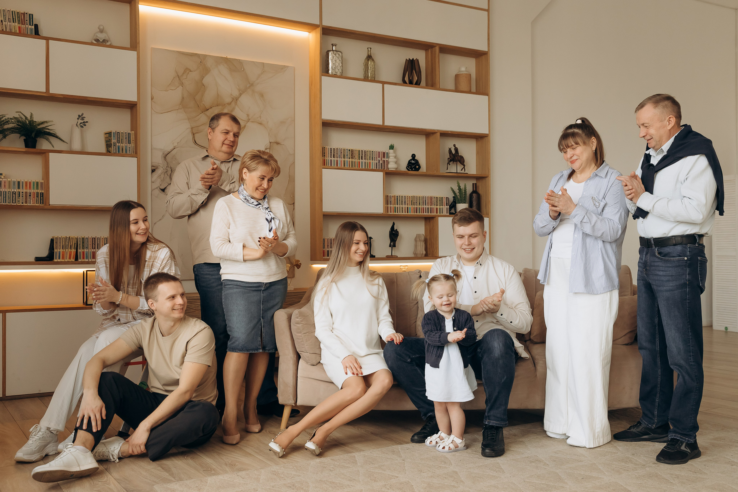 В интерьерной студии. Детский и семейный фотограф в Москве Светлана Поваляева