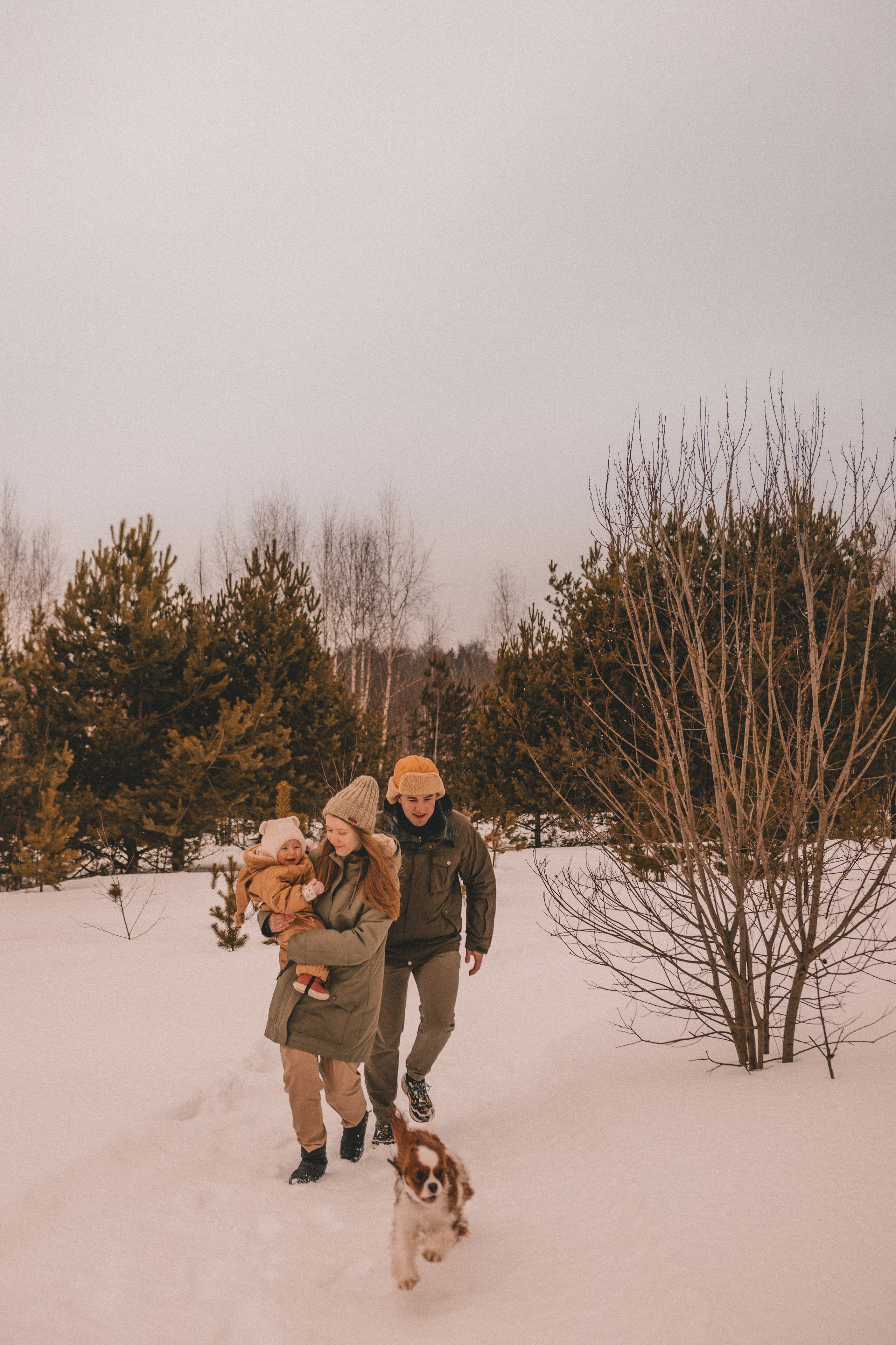 Зимний лес. Детский и семейный фотограф в Москве Светлана Шабалина