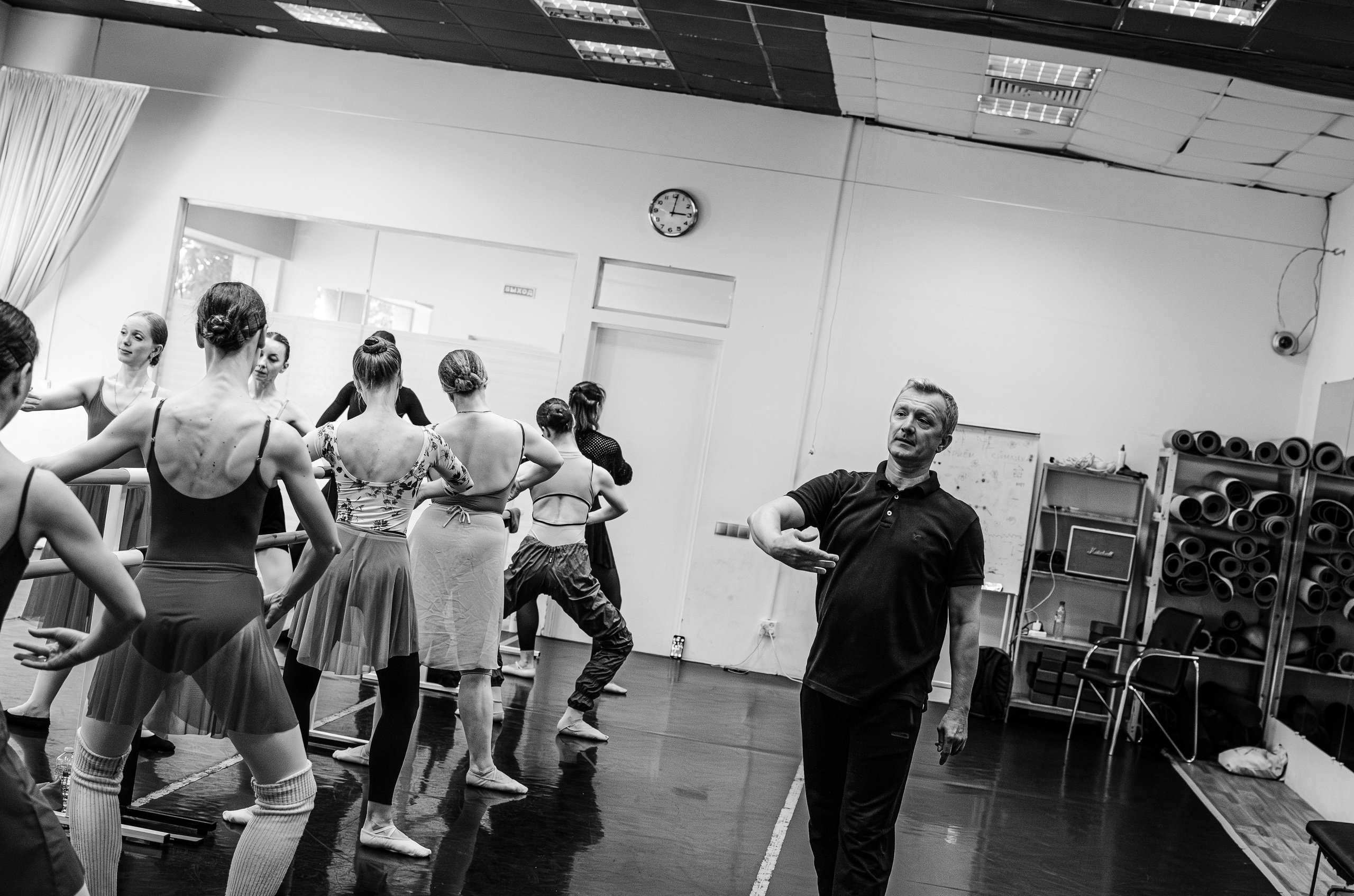 МК Романа Михалёва по классическому танцу. Портретный и репортажный фотограф в Санкт-Петербурге Варвара Жукова