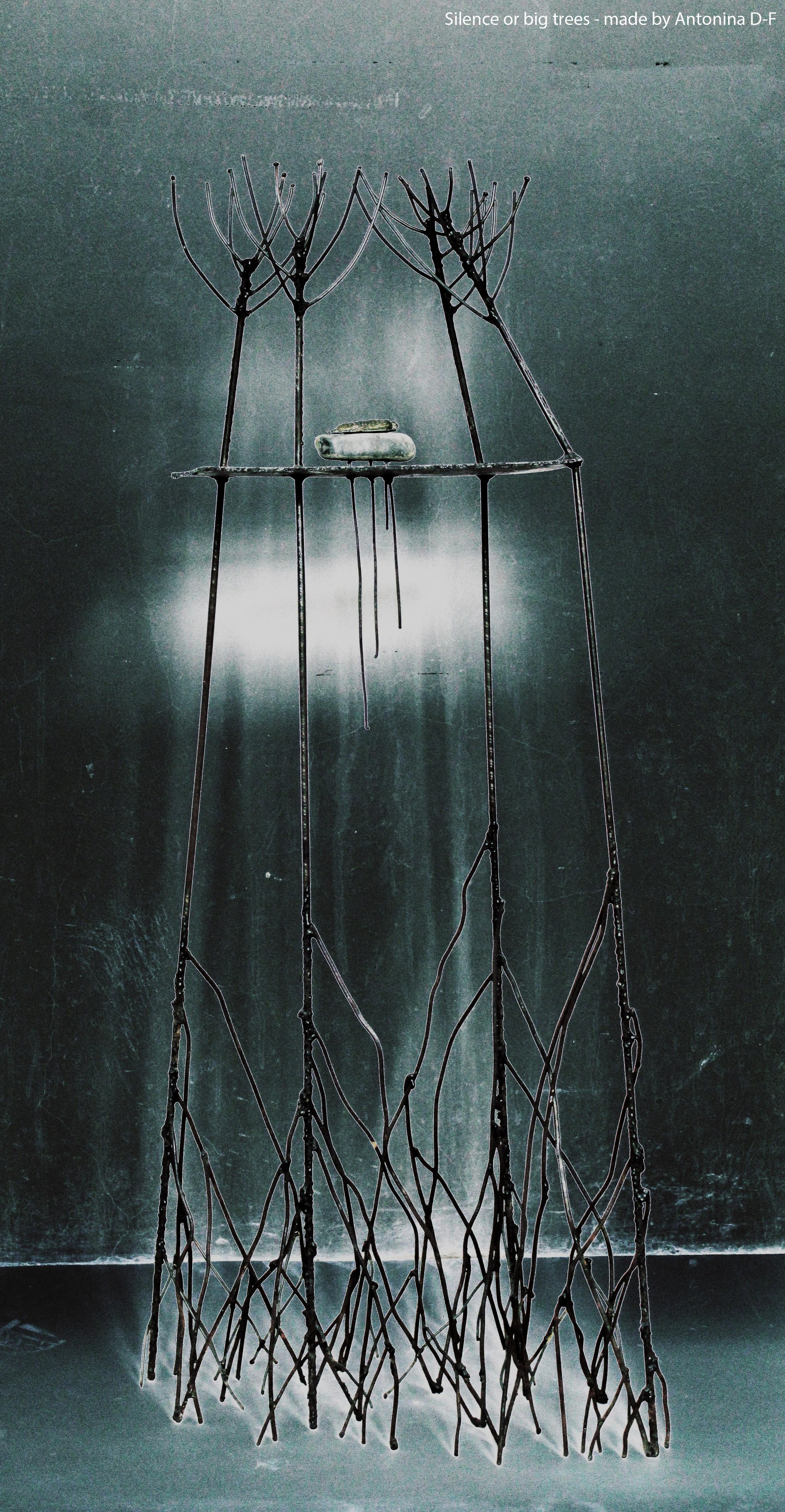 Тишина или большие деревья / silence or big trees. Художник — скульптор Антонина Фатхуллина