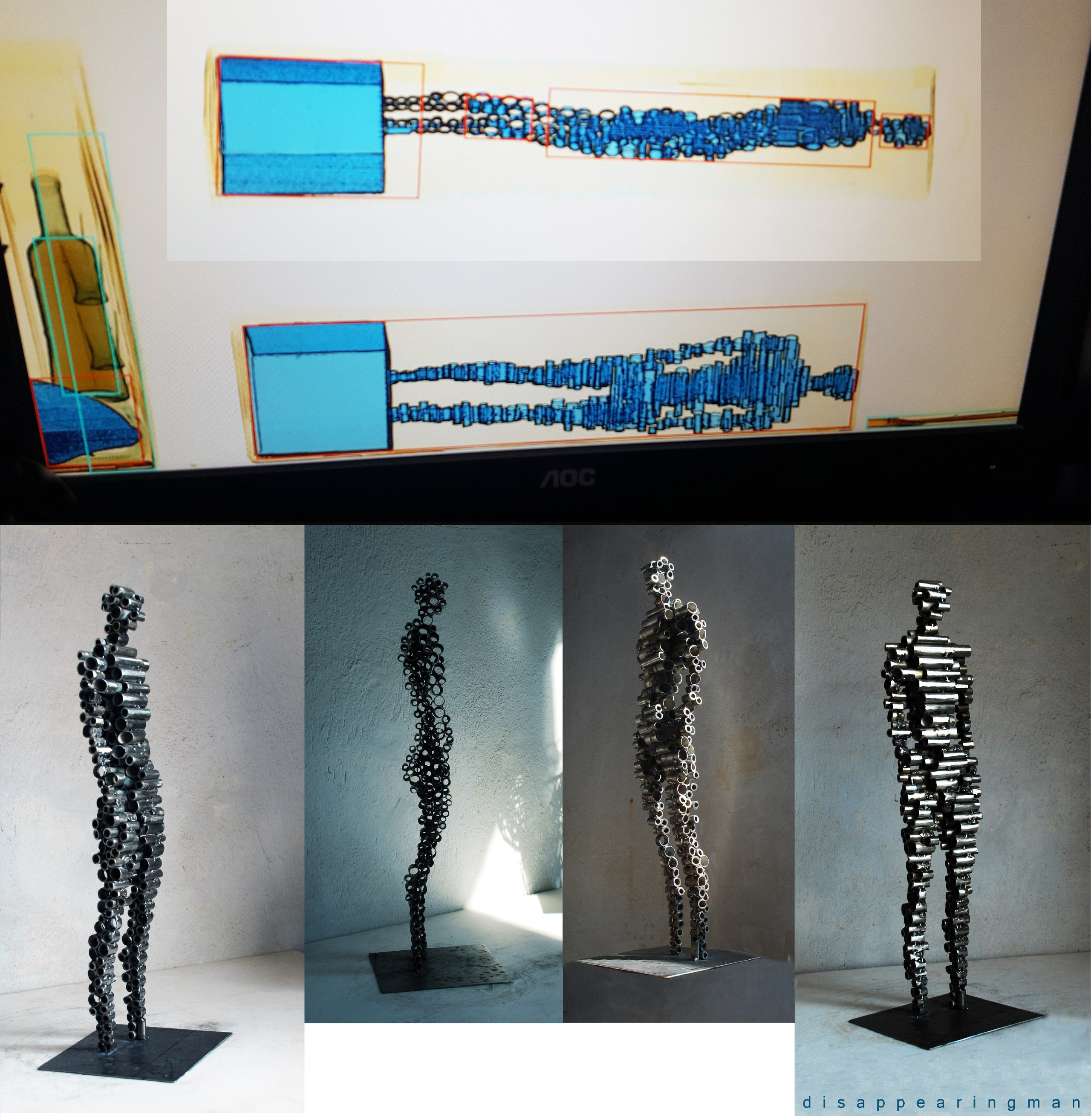 Исчезающий. Художник — скульптор Антонина Фатхуллина