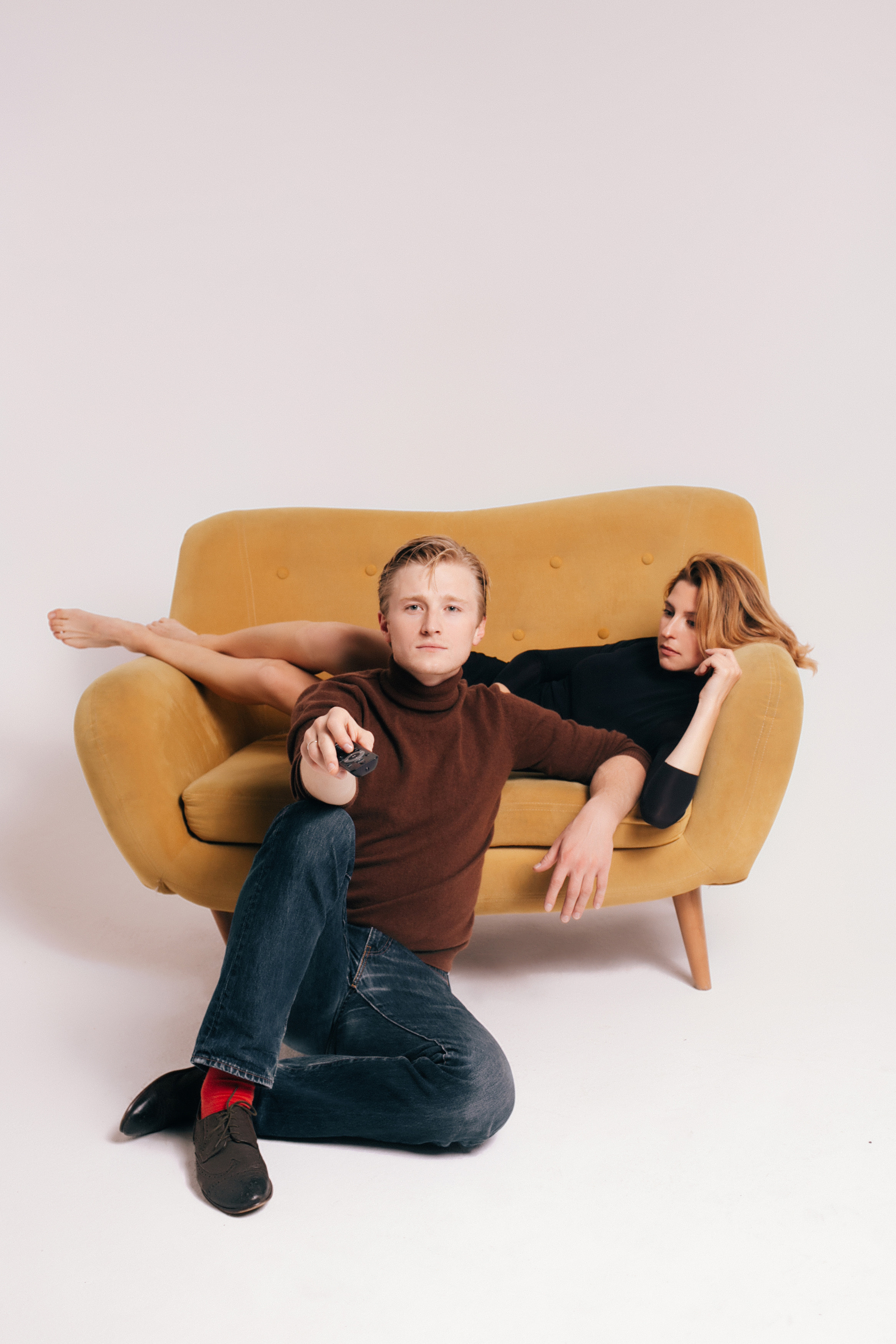 Актер Вячеслав Чепурченко и фигуристка Яна Хохлова " Ледниковый период». Фотограф Бурнашкина Натали Москва